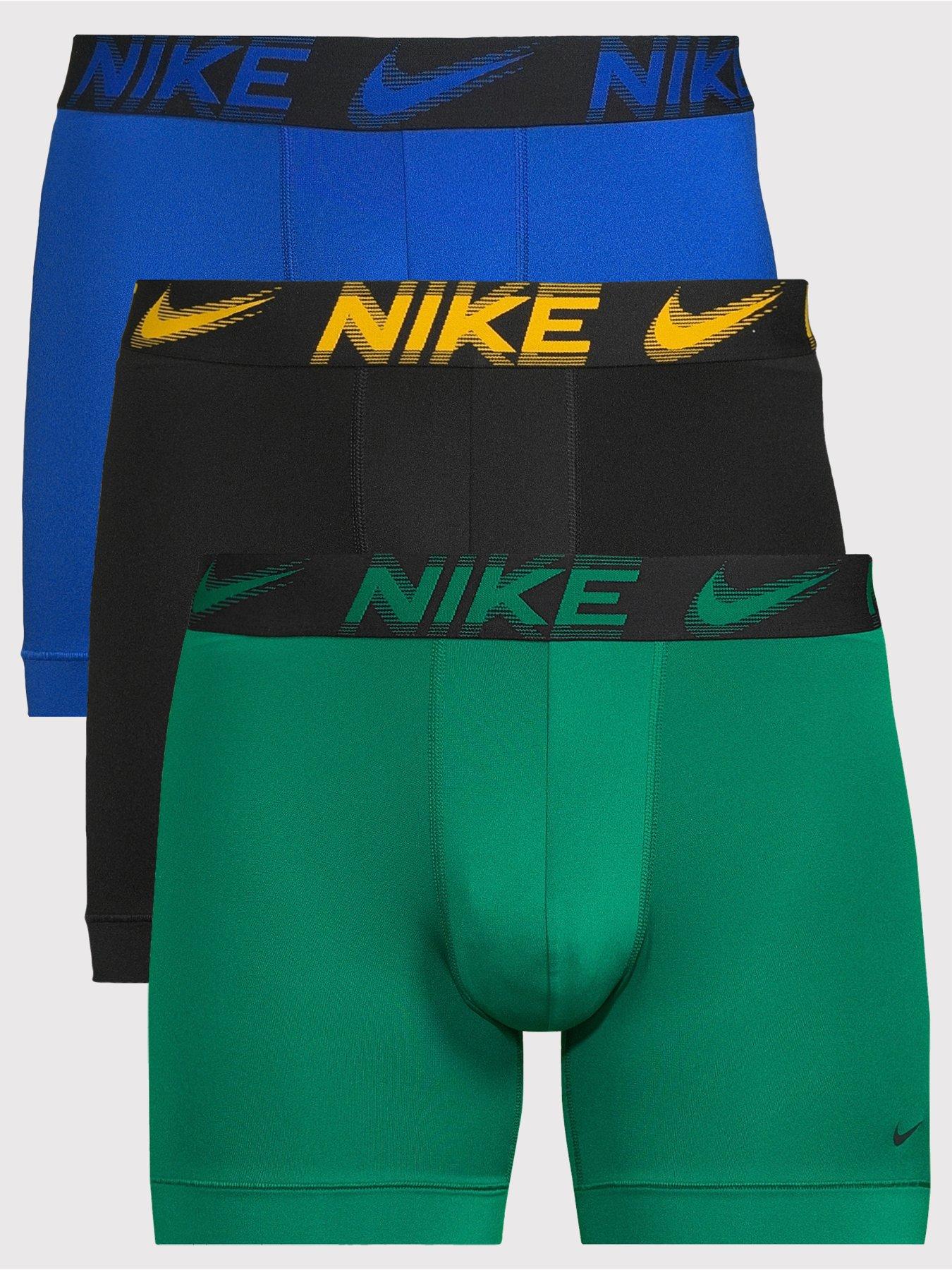 Image 1 of 4 of Nike Micro 3 Pack Boxer Brief - Assorted