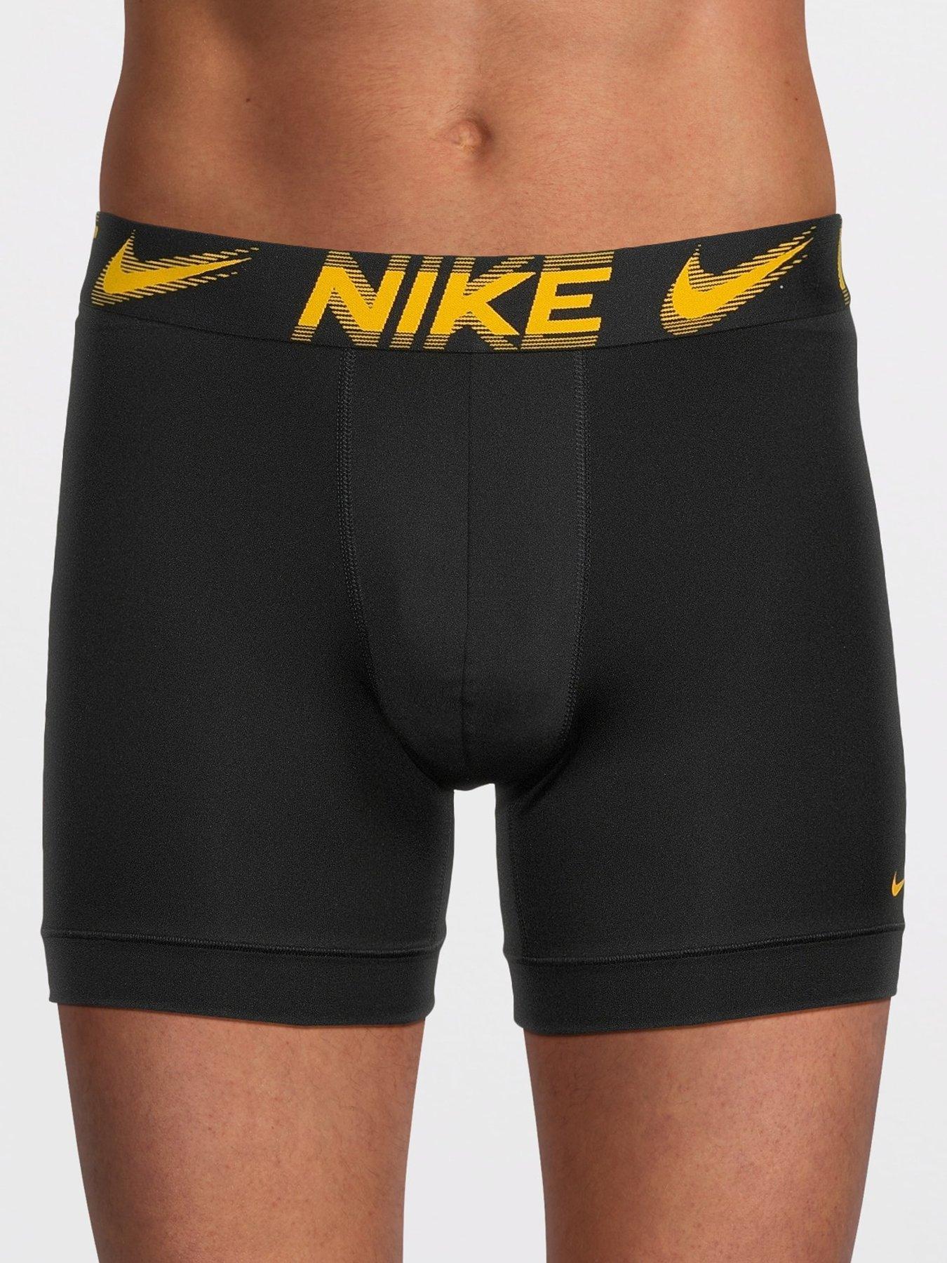 Image 2 of 4 of Nike Micro 3 Pack Boxer Brief - Assorted