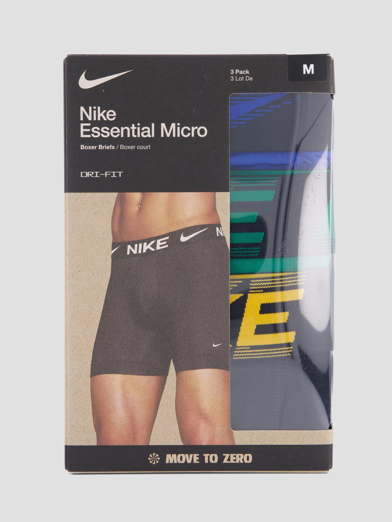 Image 4 of 4 of Nike Micro 3 Pack Boxer Brief - Assorted