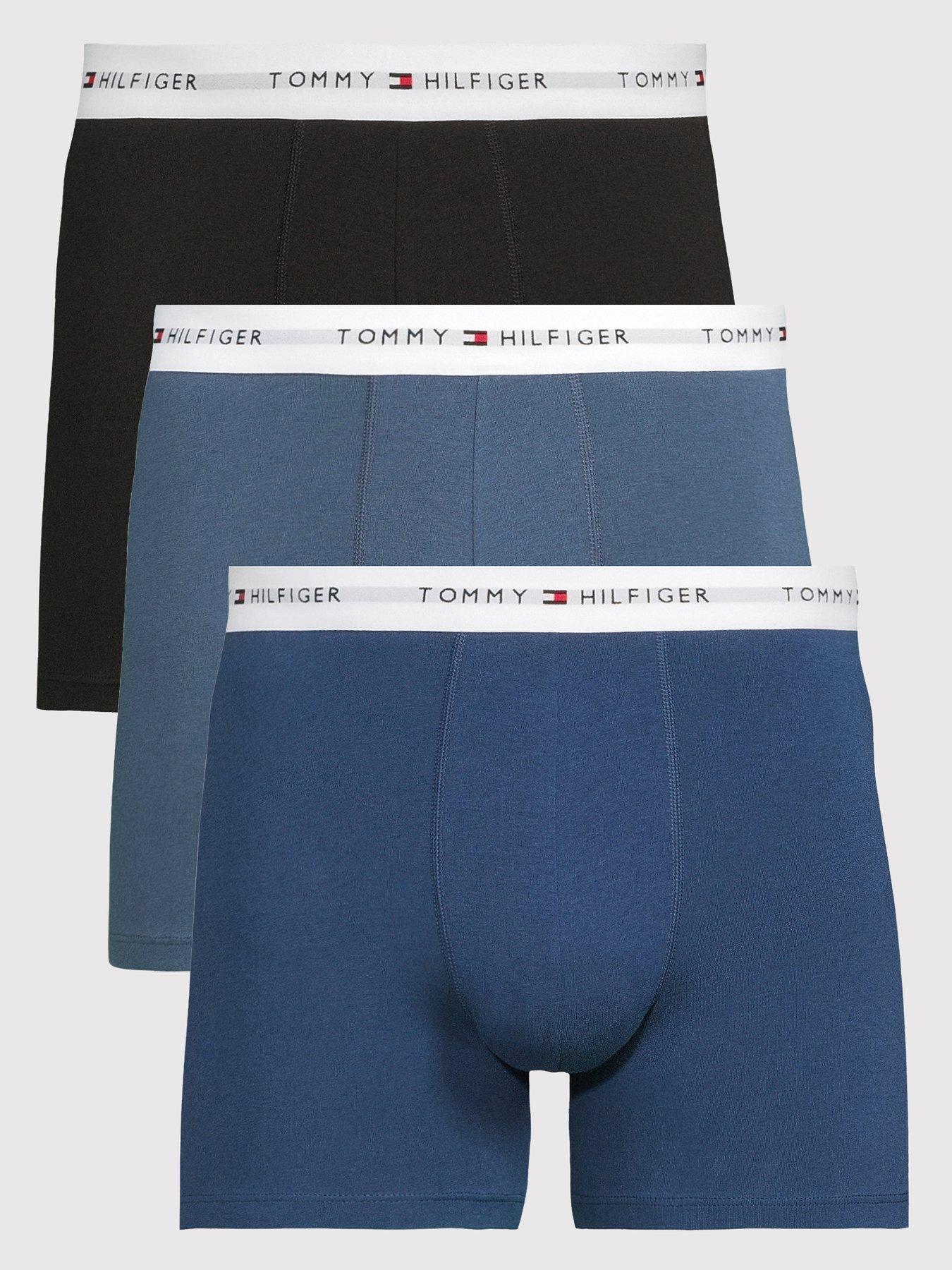 Image 1 of 4 of Tommy Hilfiger 3 Pack Signature Essentials Boxer Brief - Assorted