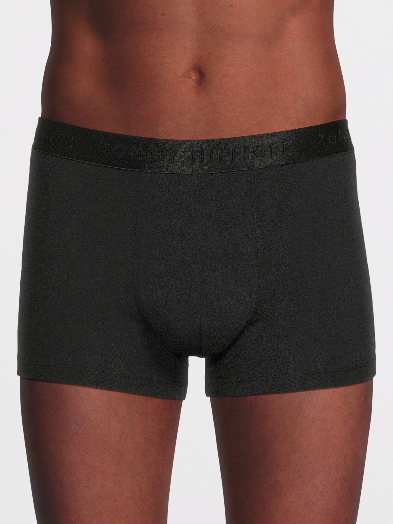 Image 2 of 4 of Tommy Hilfiger 3 Pck Everyday Luxe Model Trunks - Black