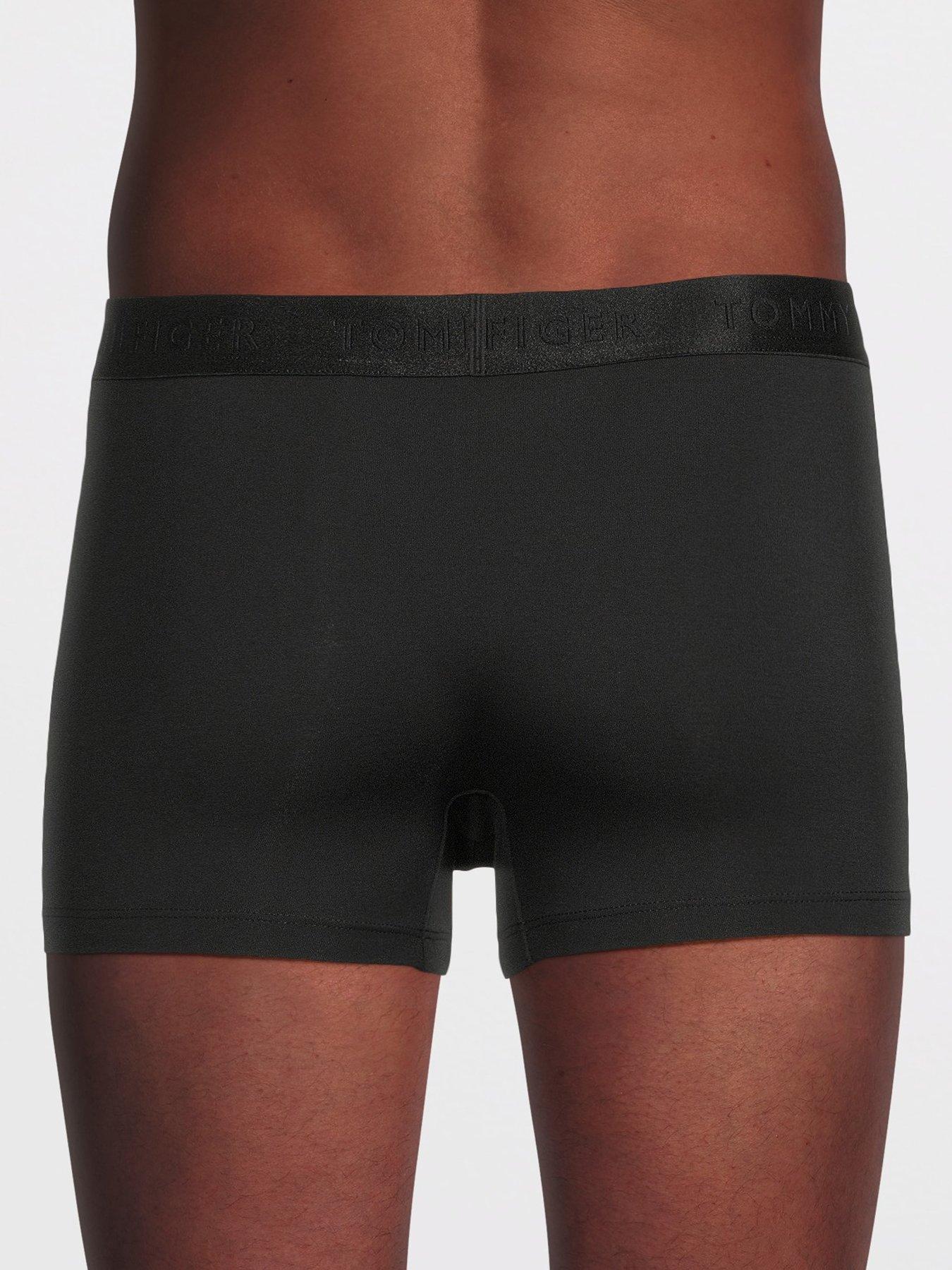 Image 3 of 4 of Tommy Hilfiger 3 Pck Everyday Luxe Model Trunks - Black