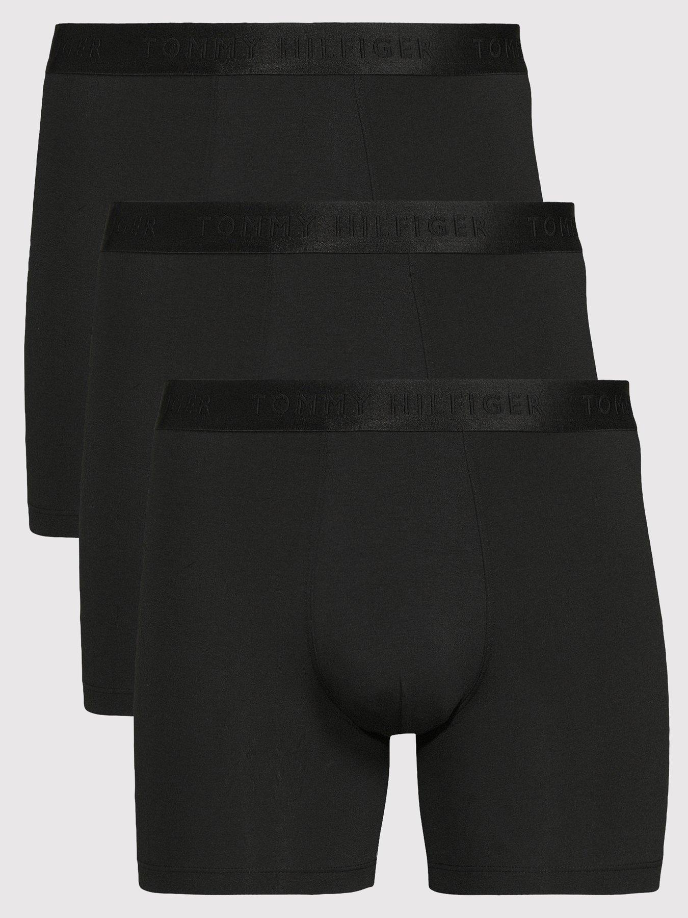 tommy-hilfiger-3-pck-everyday-luxe-model-boxer-briefs-blackfront