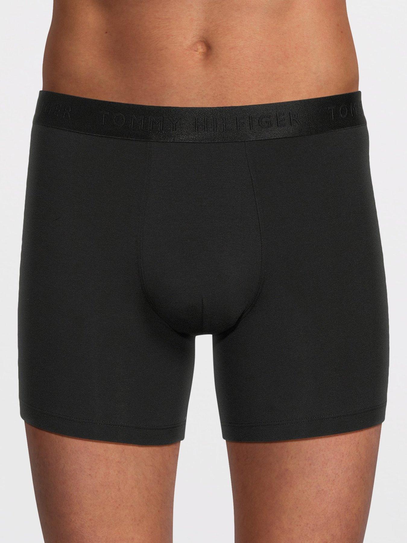 tommy-hilfiger-3-pck-everyday-luxe-model-boxer-briefs-blackstillFront