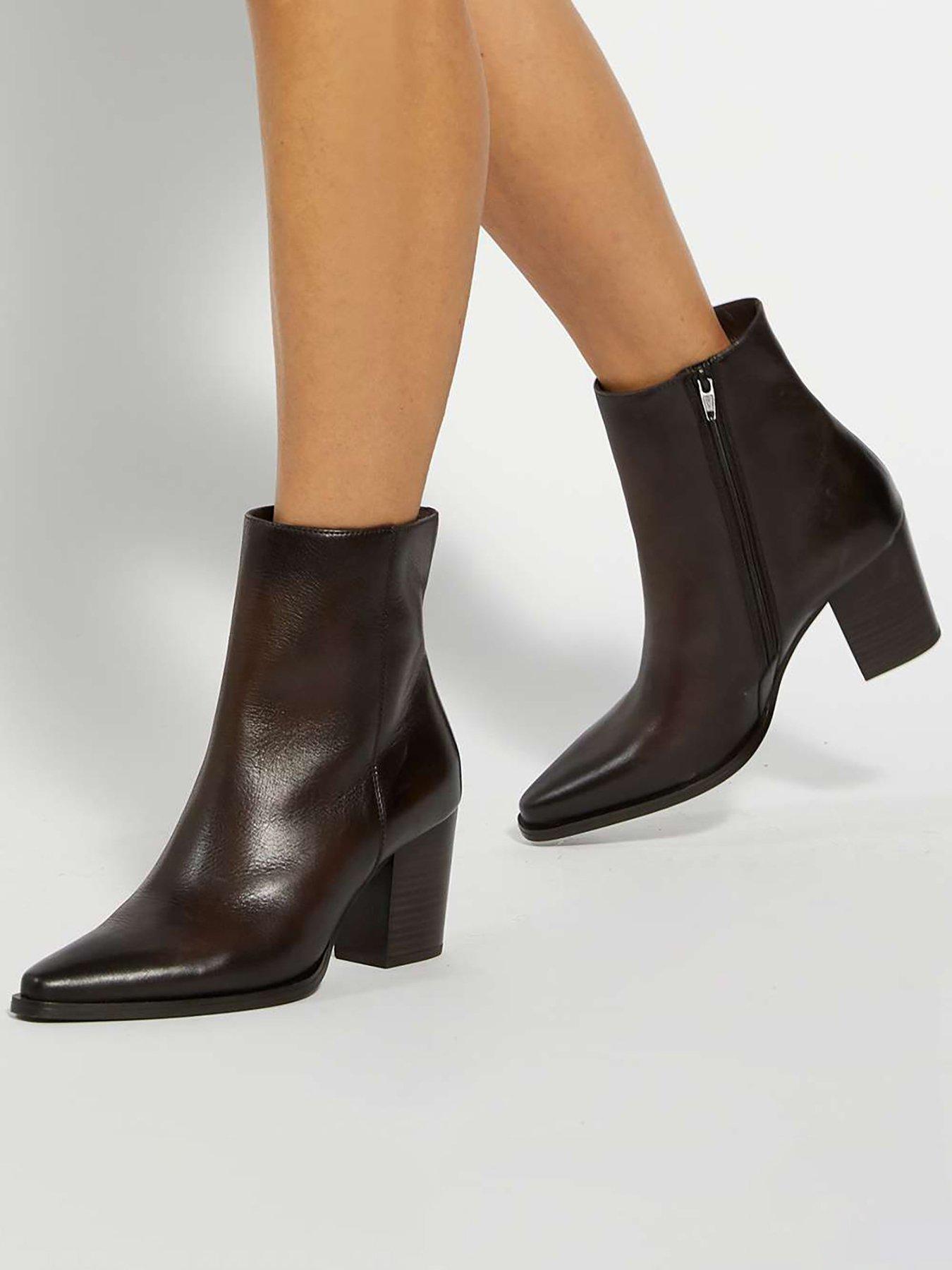 dune-london-paxten-smart-western-ankle-boots-nbsp--brown