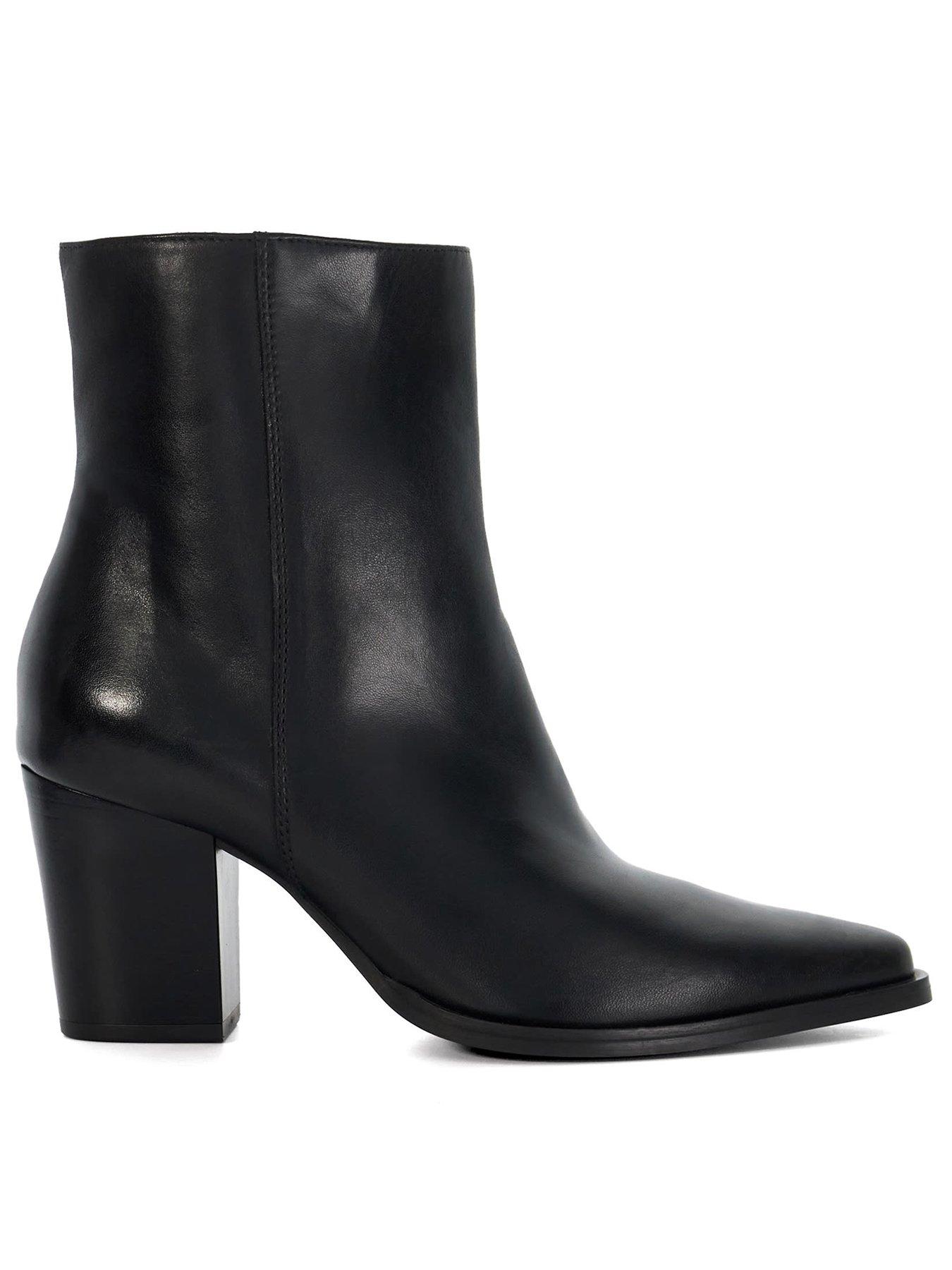 dune-london-paxten-smart-western-ankle-boots-blackstillFront