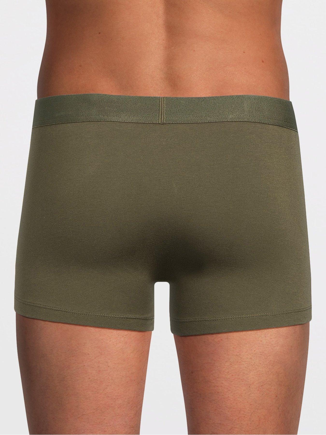 Image 3 of 3 of Tommy Hilfiger Tommy Hilfiger 3 Pack Heritage Tonal Flag Trunks - Assorted