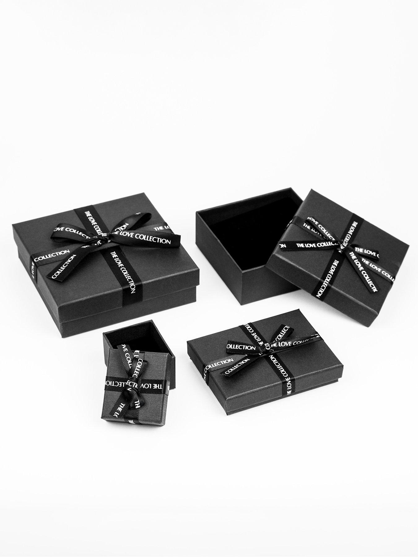 Image 6 of 6 of The Love Collection 9ct Gold Cubic Zirconia Initial Pendant