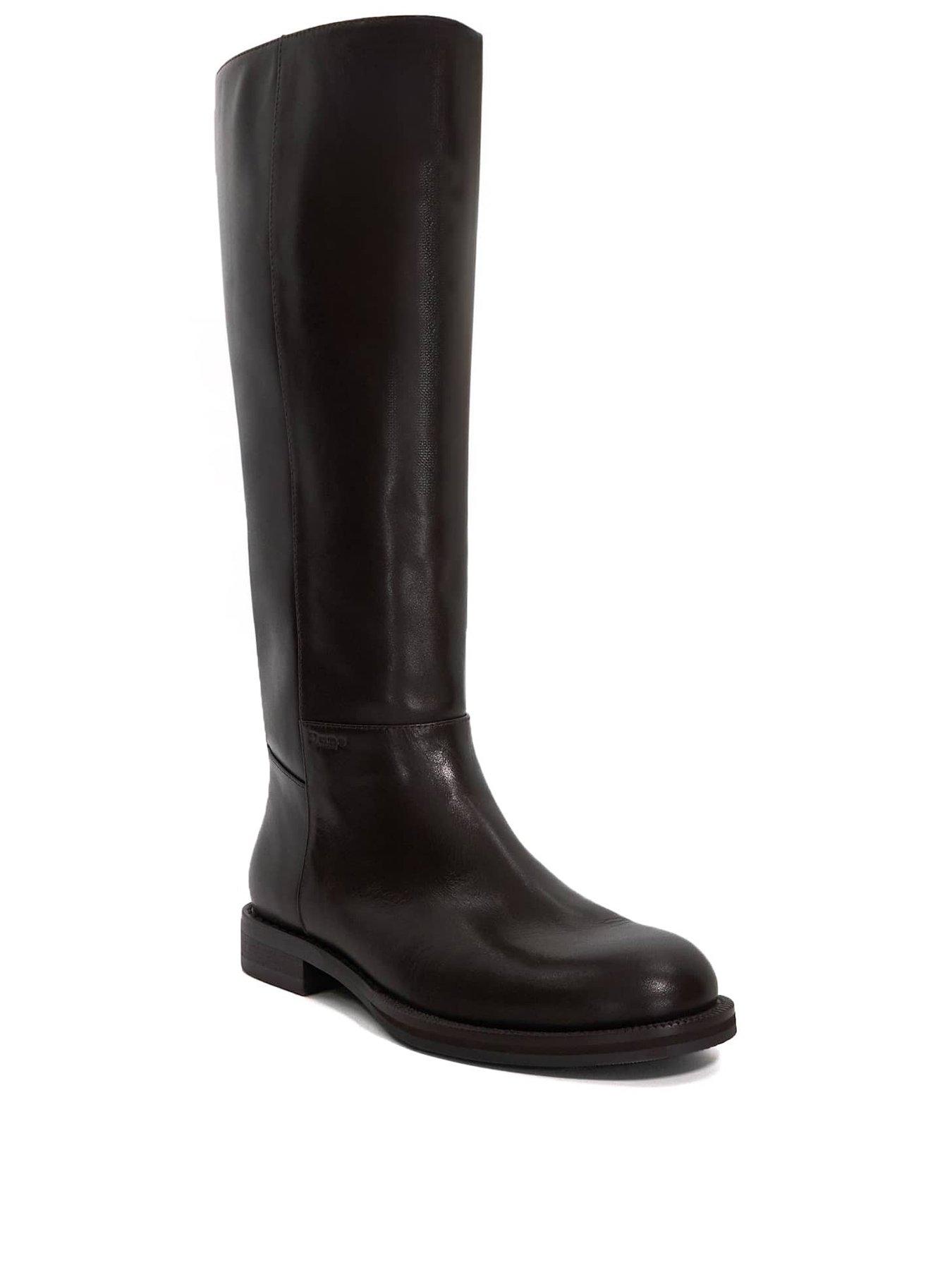 dune-london-tova-pull-on-knee-high-boots-brownback