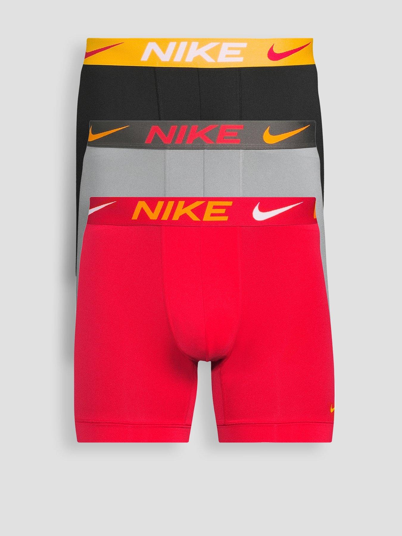 Image 1 of 3 of Nike Micro 3 Pack Boxer Brief - Assorted