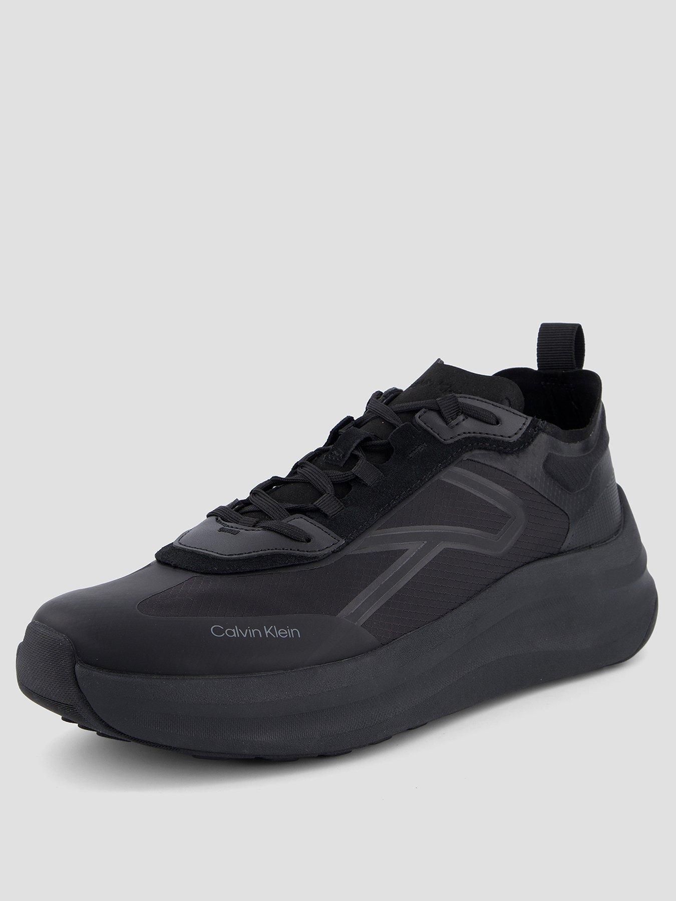 Image 2 of 7 of Calvin Klein Chunky Run Laceup Stripe Ny - Black