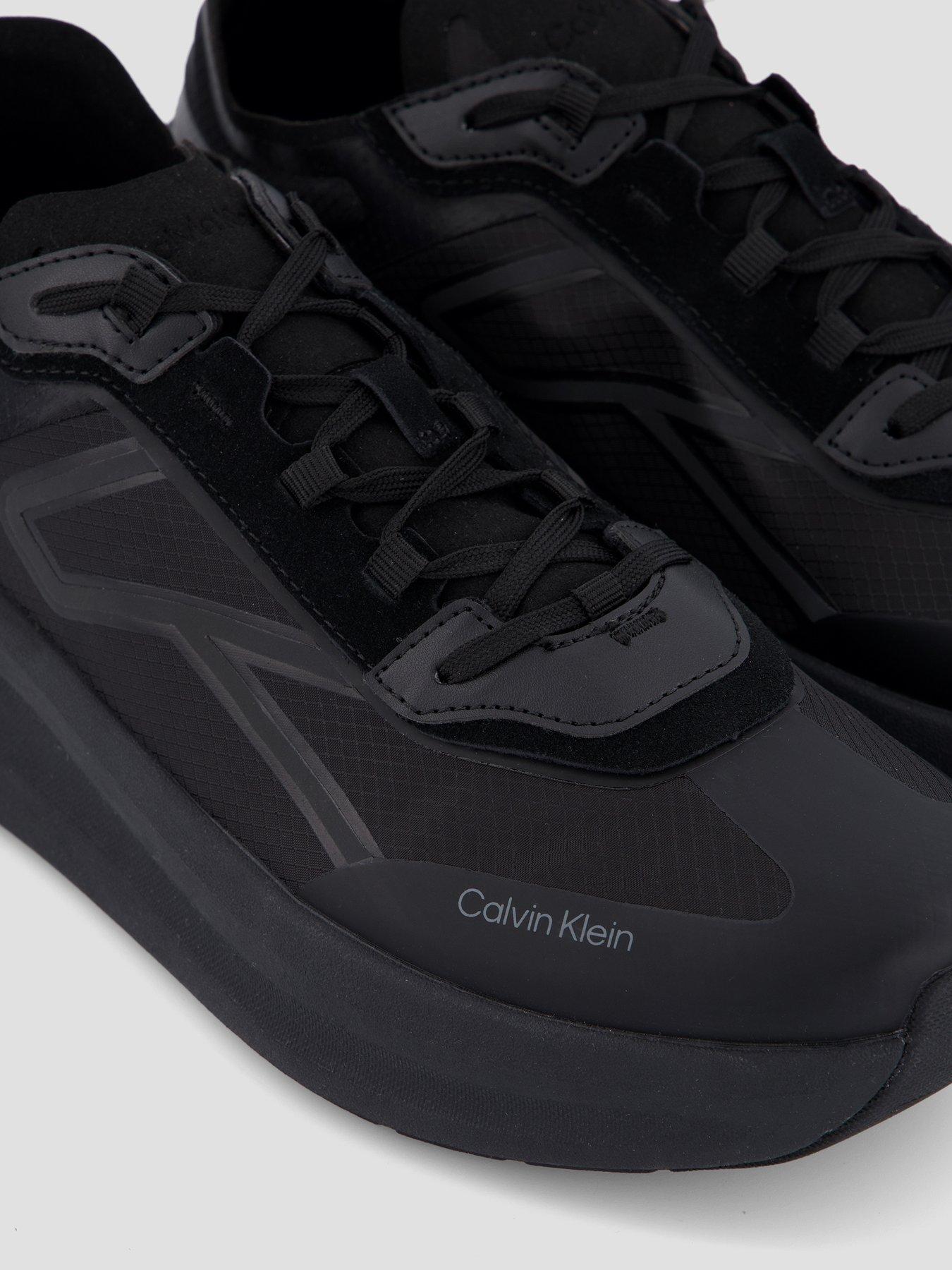 Image 5 of 7 of Calvin Klein Chunky Run Laceup Stripe Ny - Black