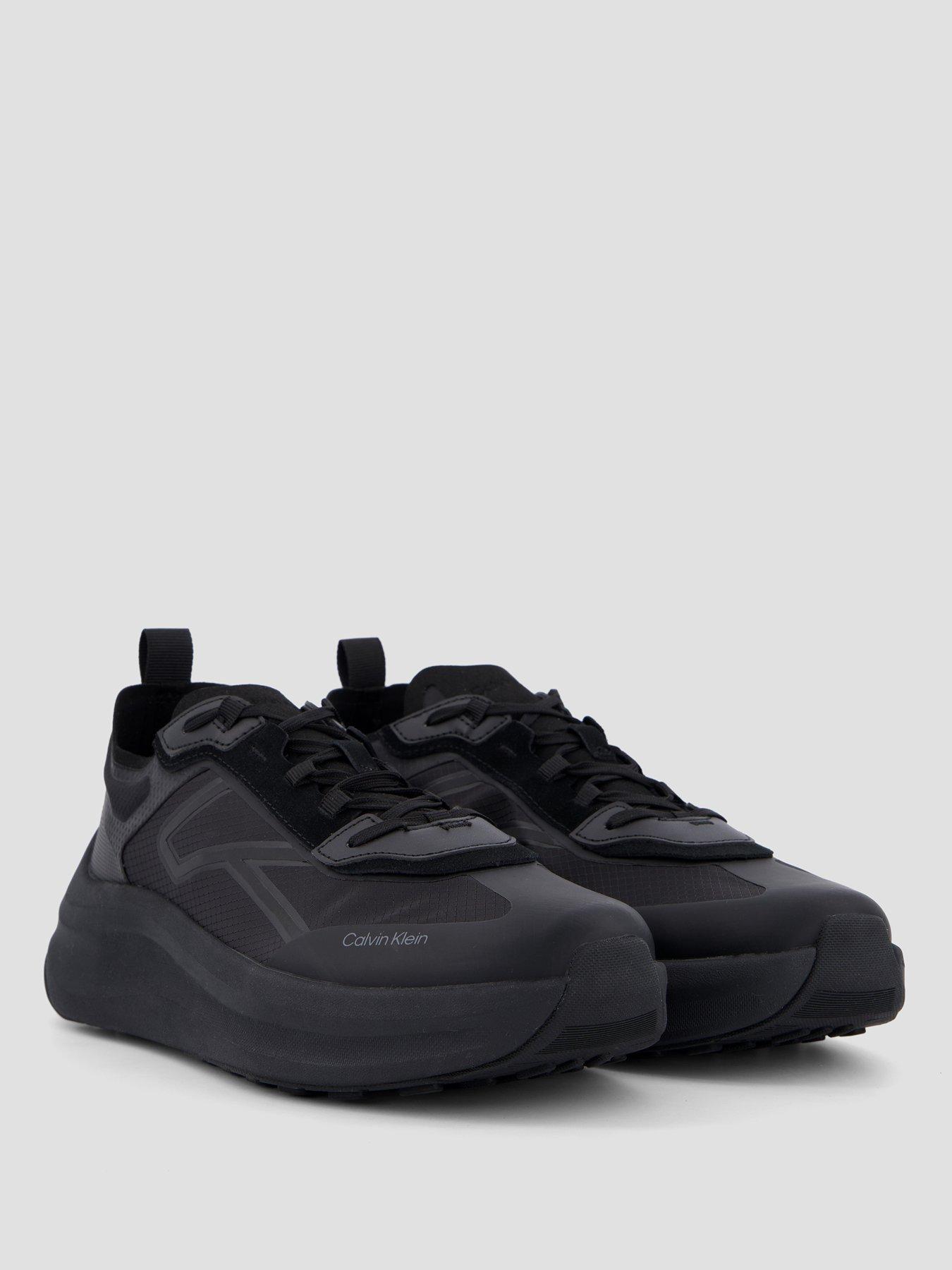 Image 6 of 7 of Calvin Klein Chunky Run Laceup Stripe Ny - Black