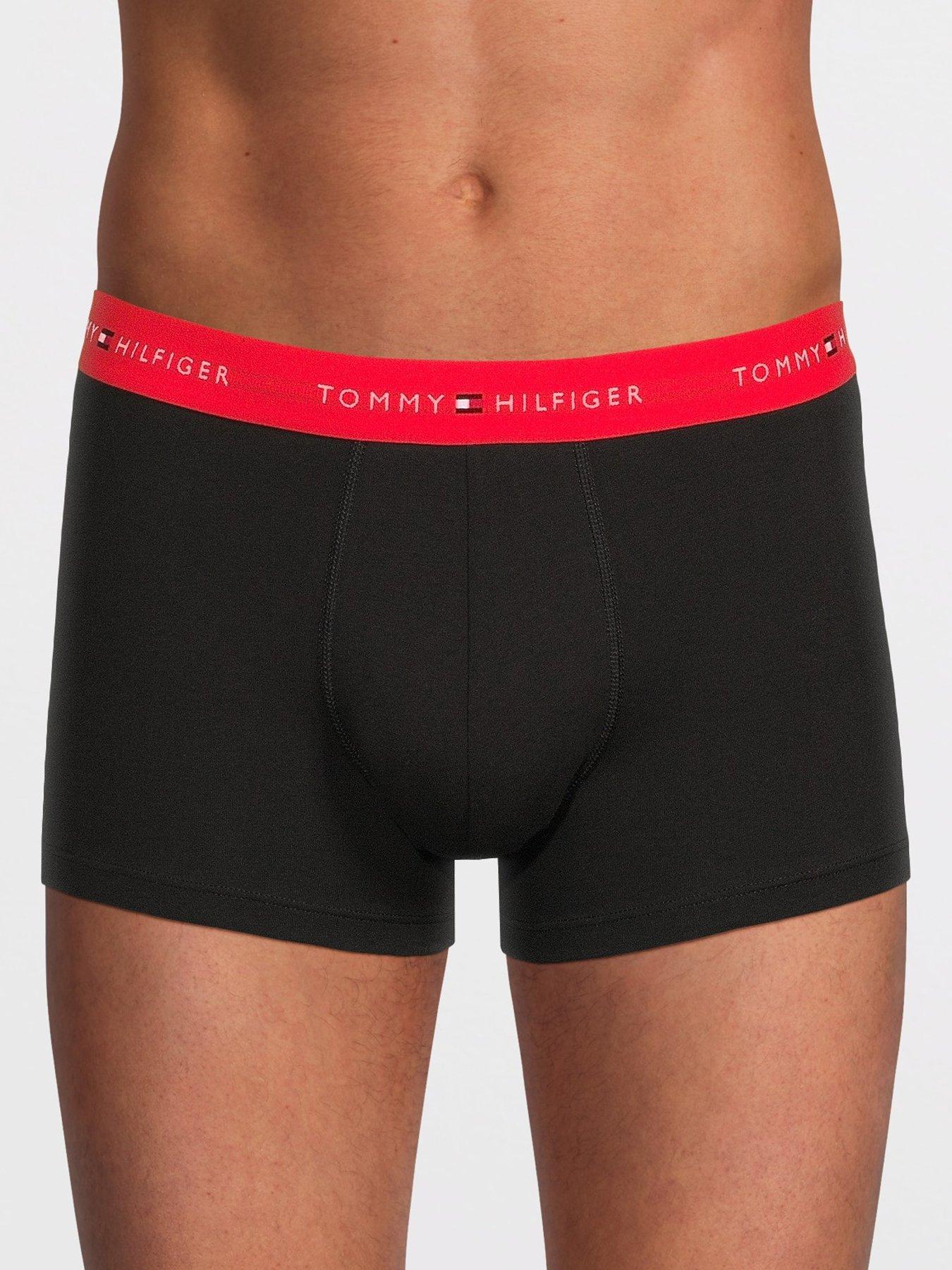 tommy-hilfiger-7-pack-signature-cotton-essentials-trunks-blackstillFront