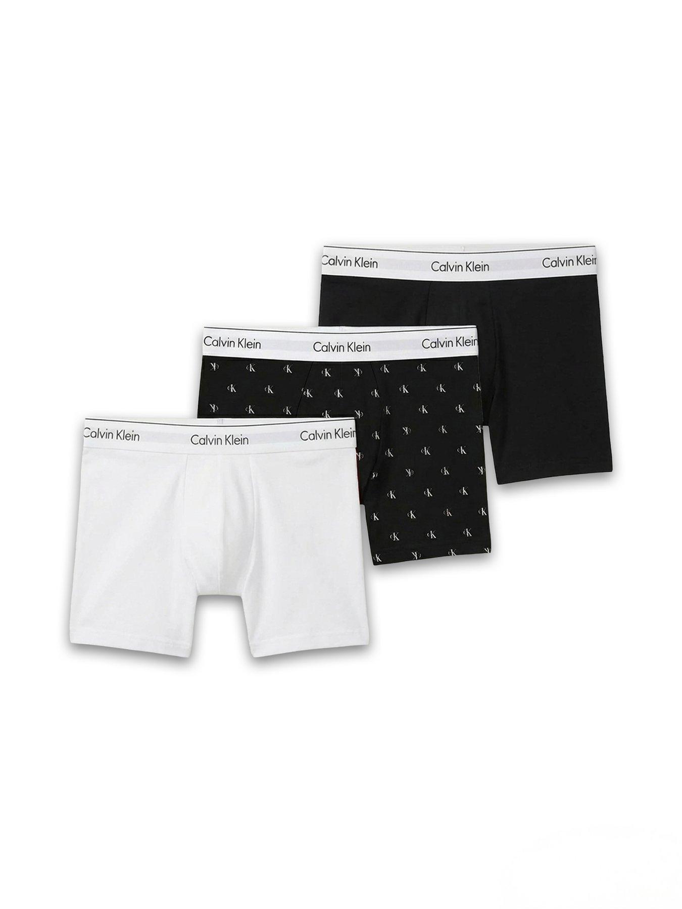Calvin Klein Underwear Icon Cotton Stretch 3 Pack Boxer Brief - Assorted