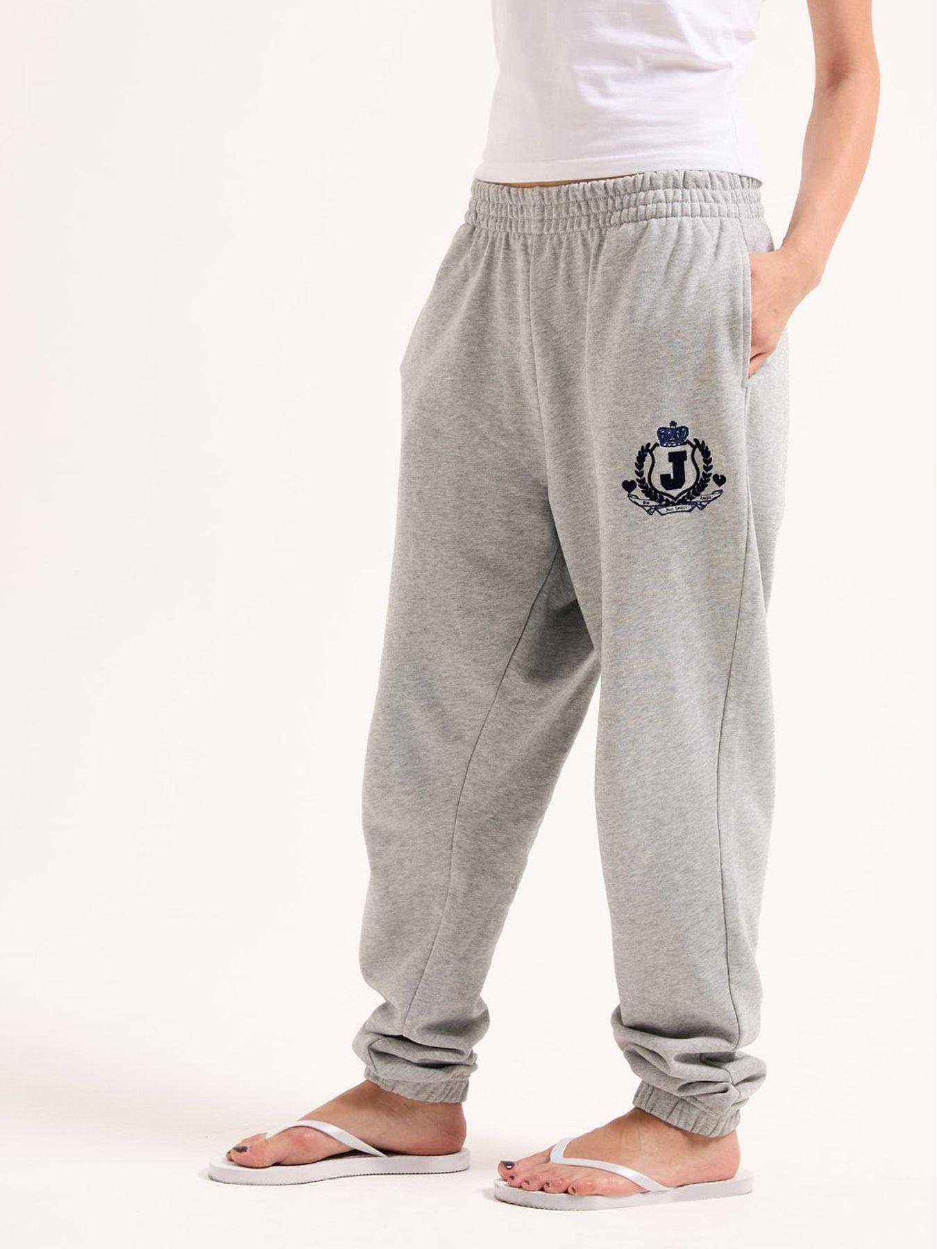 juicy-couture-vista-crest-cuffed-loopback-joggers-silver-marlingfront