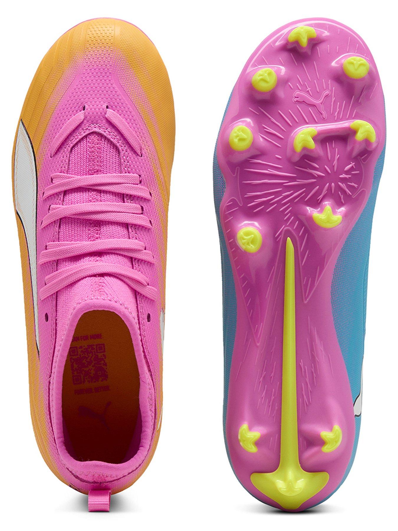 Image 5 of 6 of Puma Junior Ultra 6 Match Firm Ground Football Boots - Pink