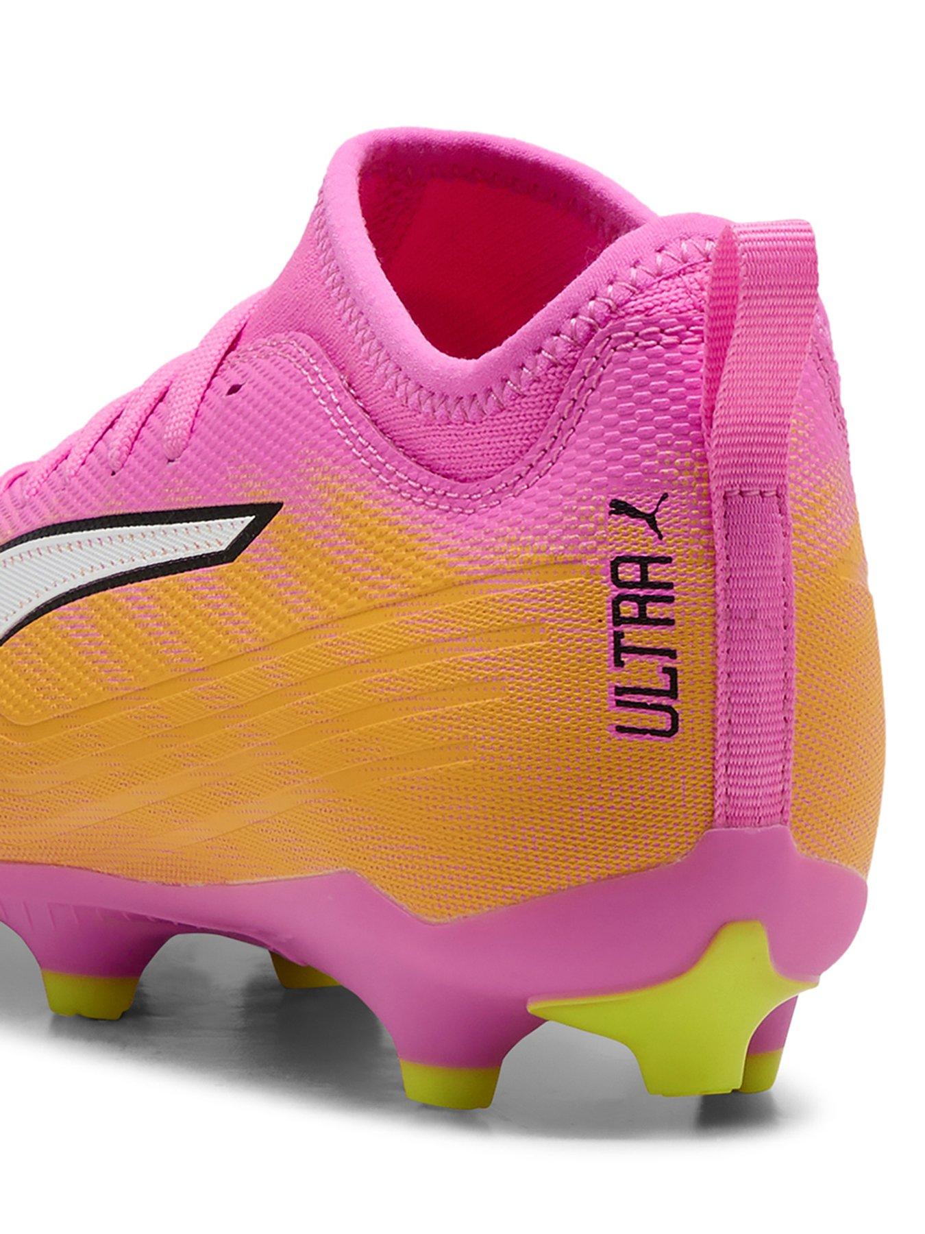 Image 6 of 6 of Puma Junior Ultra 6 Match Firm Ground Football Boots - Pink