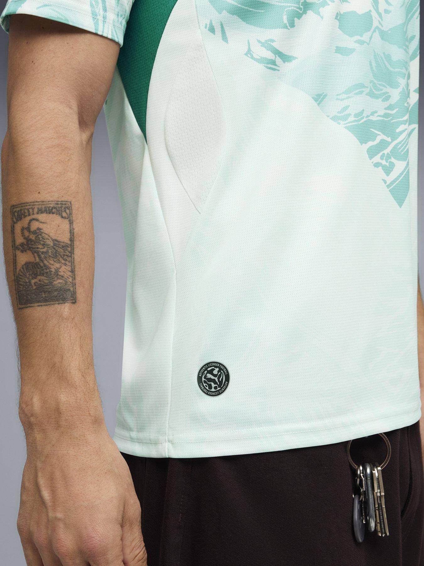 Image 4 of 7 of Puma Mens Portugal Away Replica Football Shirt - White
