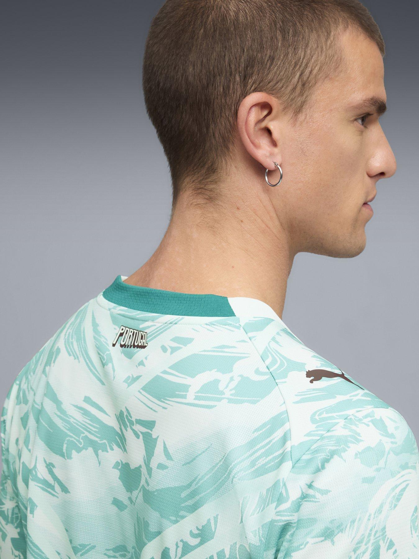 Image 5 of 7 of Puma Mens Portugal Away Replica Football Shirt - White