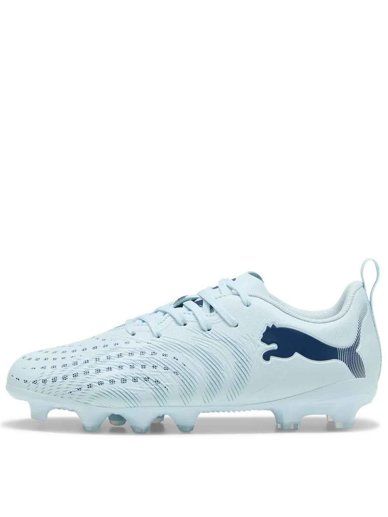 Puma Junior Future 9 Play Firm Ground Football Boots - Blue