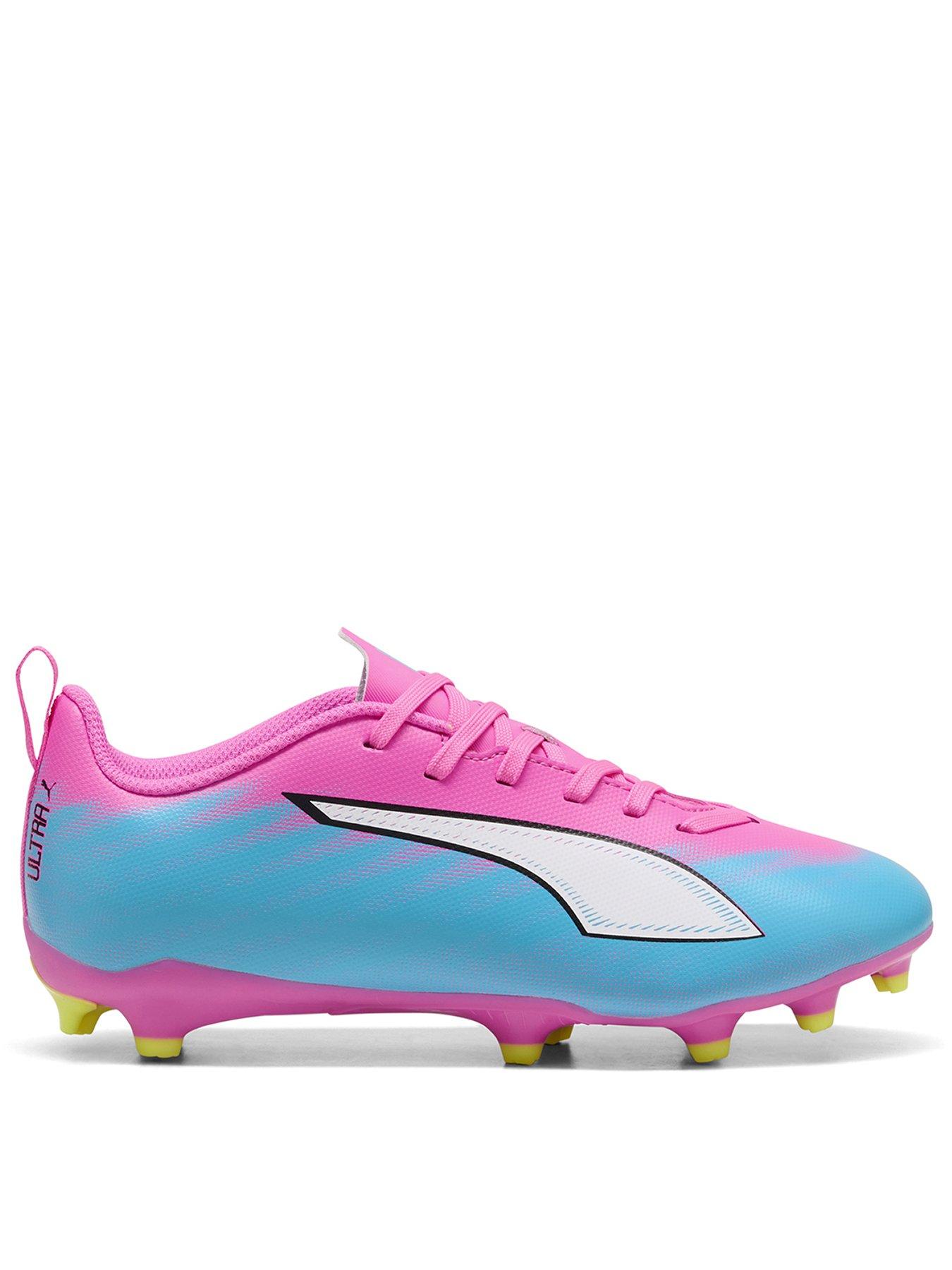 Image 3 of 6 of Puma Junior Ultra 6 Play Firm Ground Football Boots - Pink