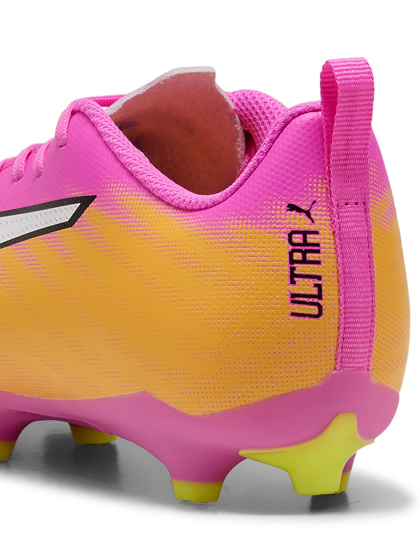 Image 6 of 6 of Puma Junior Ultra 6 Play Firm Ground Football Boots - Pink