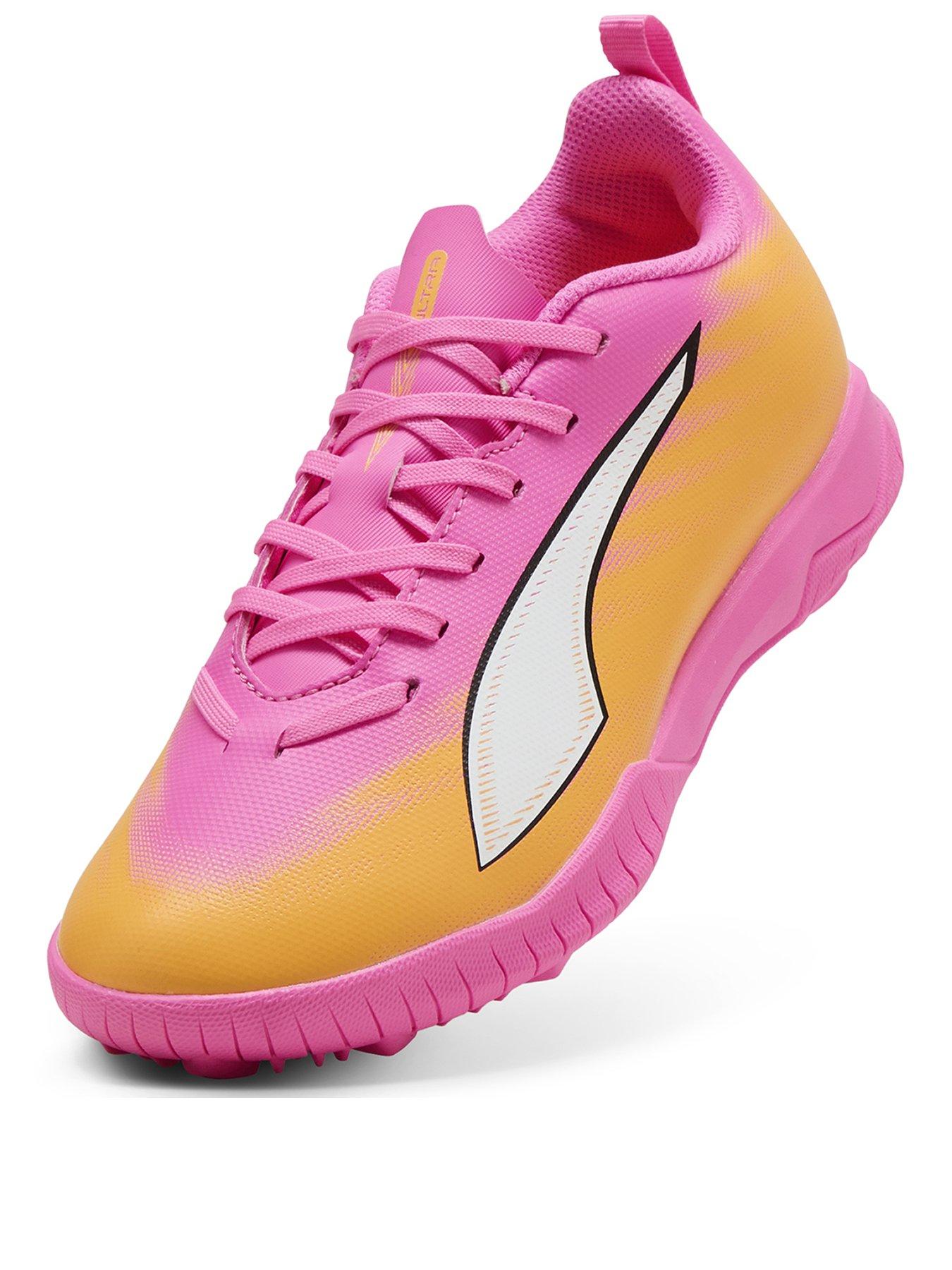 Image 2 of 4 of Puma Junior Ultra 6 Play Astro Turf Football Boots - Pink