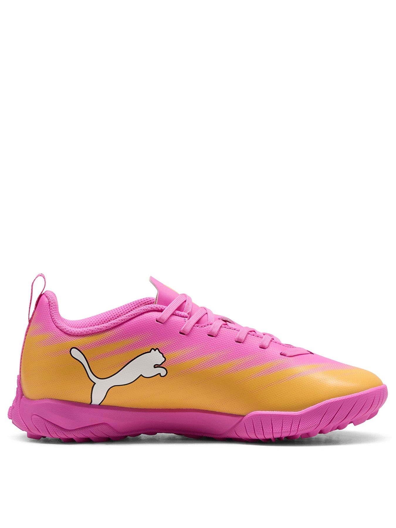 Image 3 of 4 of Puma Junior Ultra 6 Play Astro Turf Football Boots - Pink