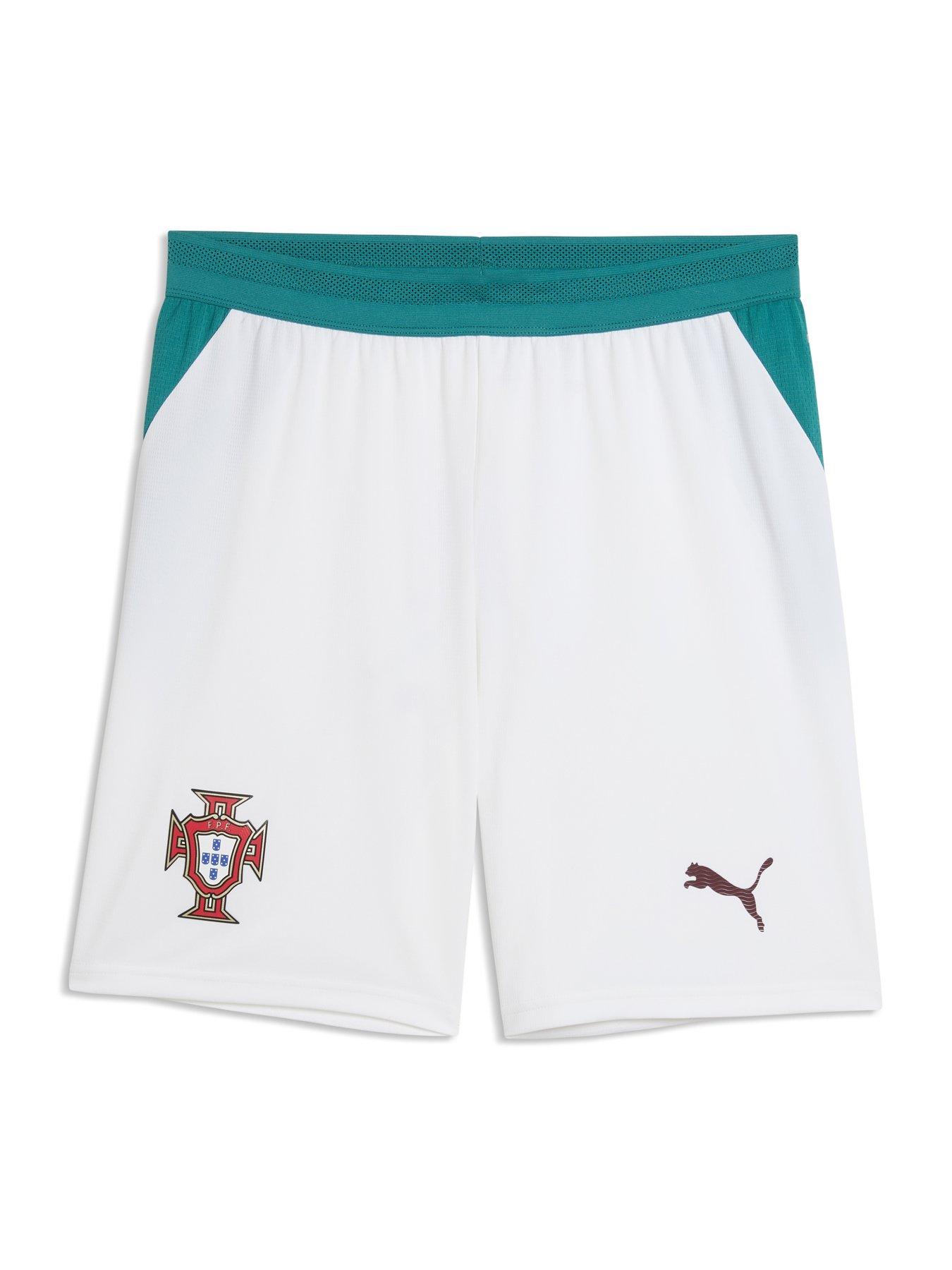 Image 4 of 5 of Puma Mens Portugal Away Replica Football Shorts - White