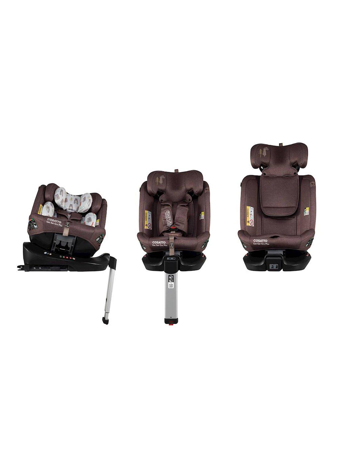 Image 2 of 8 of Cosatto Get Set Gro Plus i-Size 360 Spin Car Seat - Bear Hug