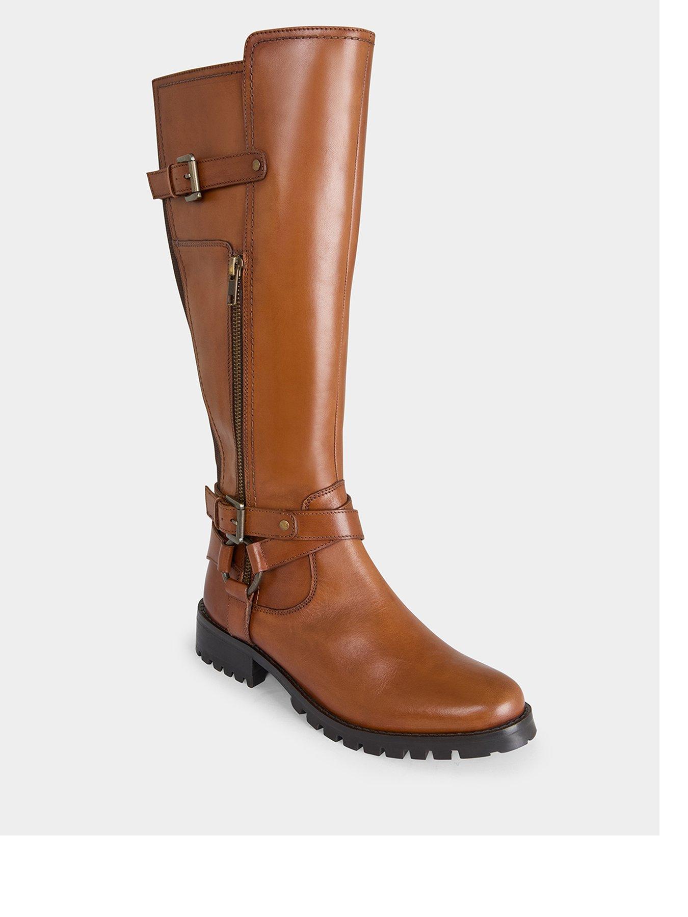 joe-browns-victoria-leather-boots-tanback