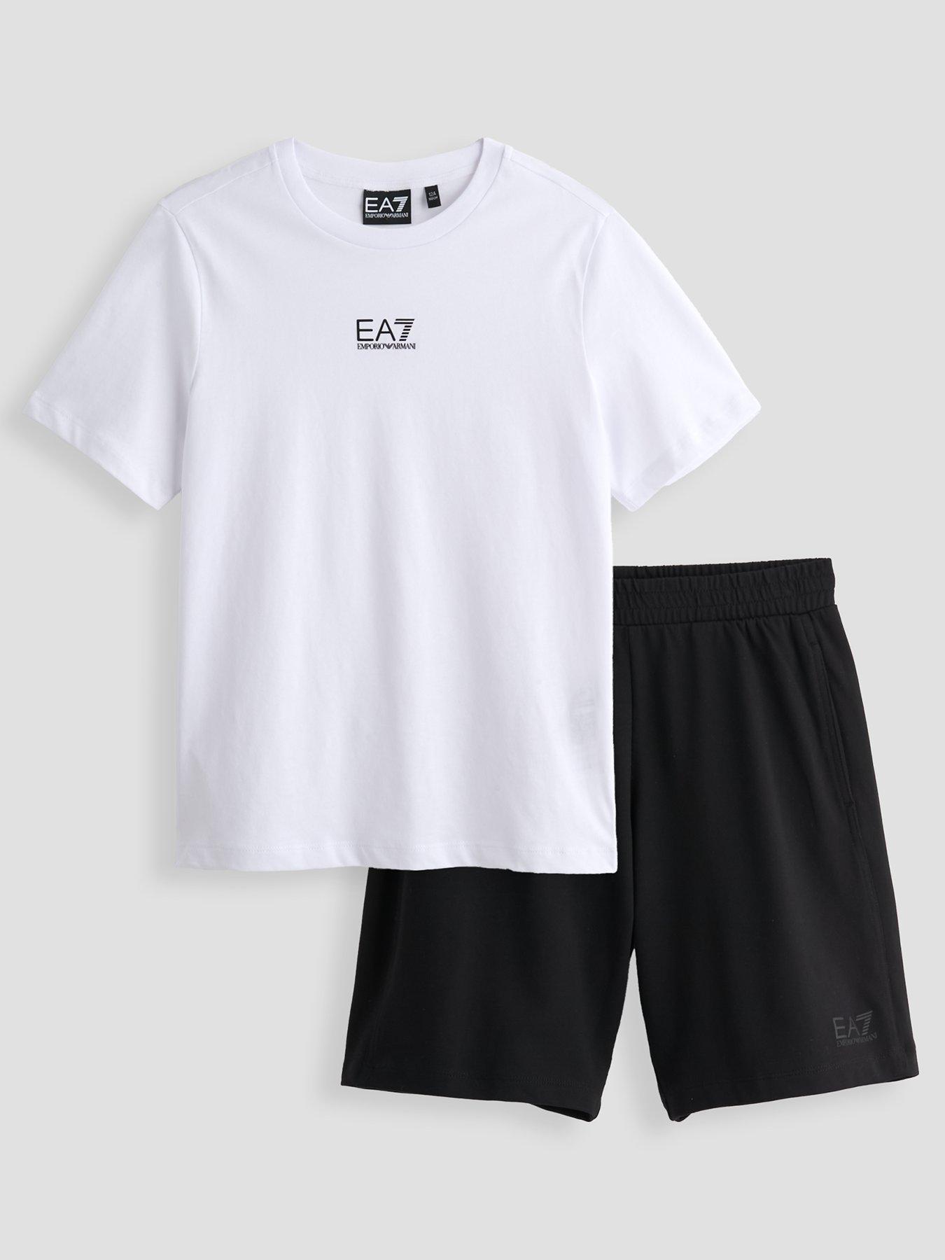 ea7-emporio-armani-boys-train-core-id-short-sleeve-t-shirt-and-shorts-set-whiteblack