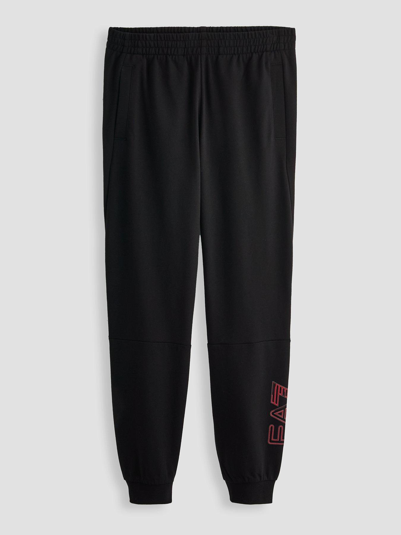 EA7 Emporio Armani Boys Train Visibility Jog Pants - Black