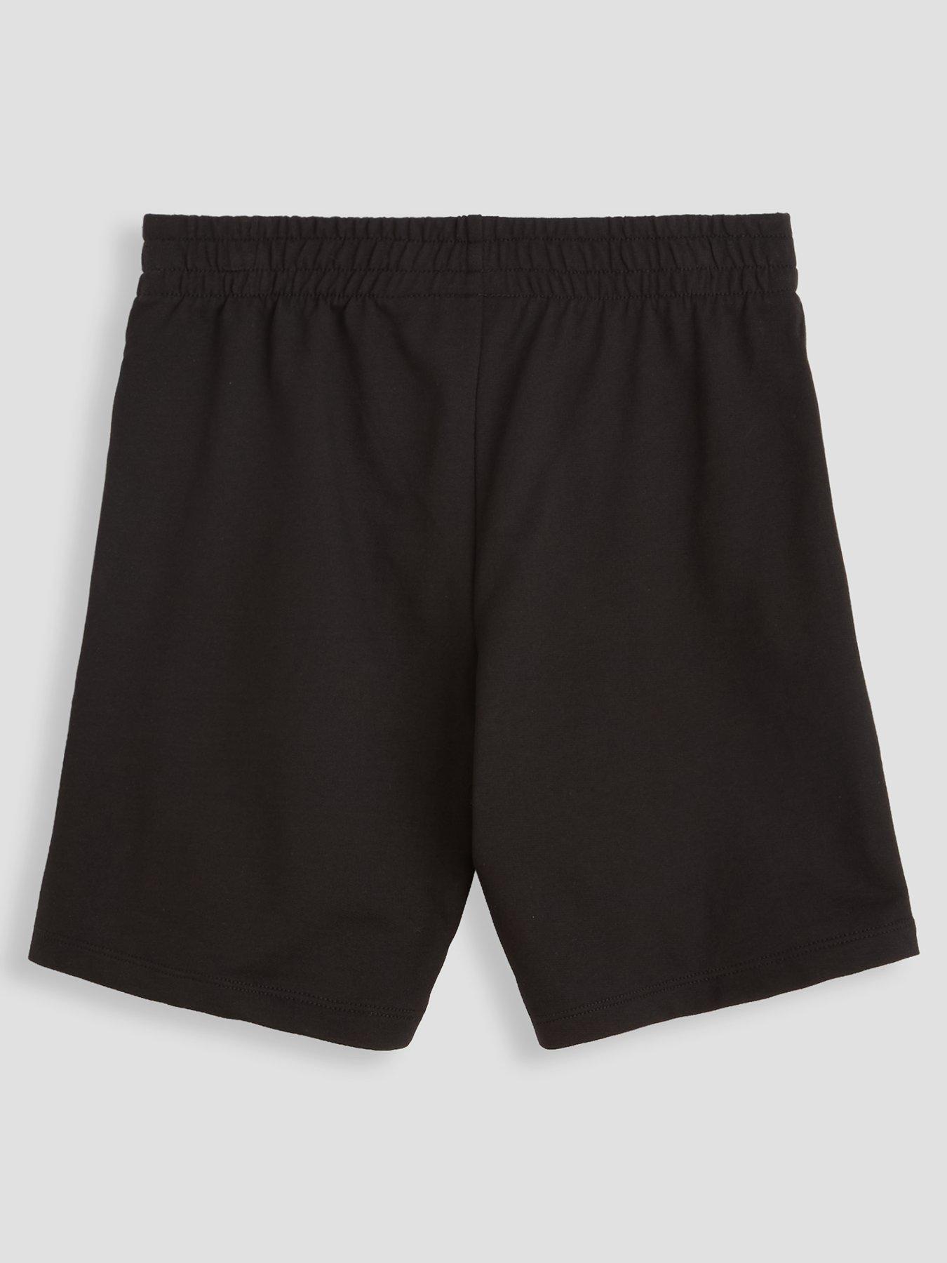 Image 2 of 4 of EA7 Emporio Armani Boys Train Core Id Jog Shorts - Black
