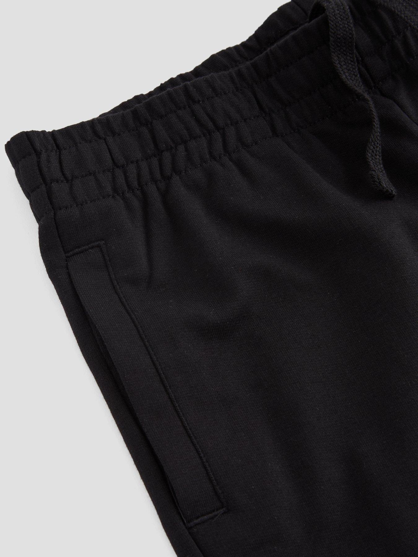 Image 4 of 4 of EA7 Emporio Armani Boys Train Core Id Jog Shorts - Black