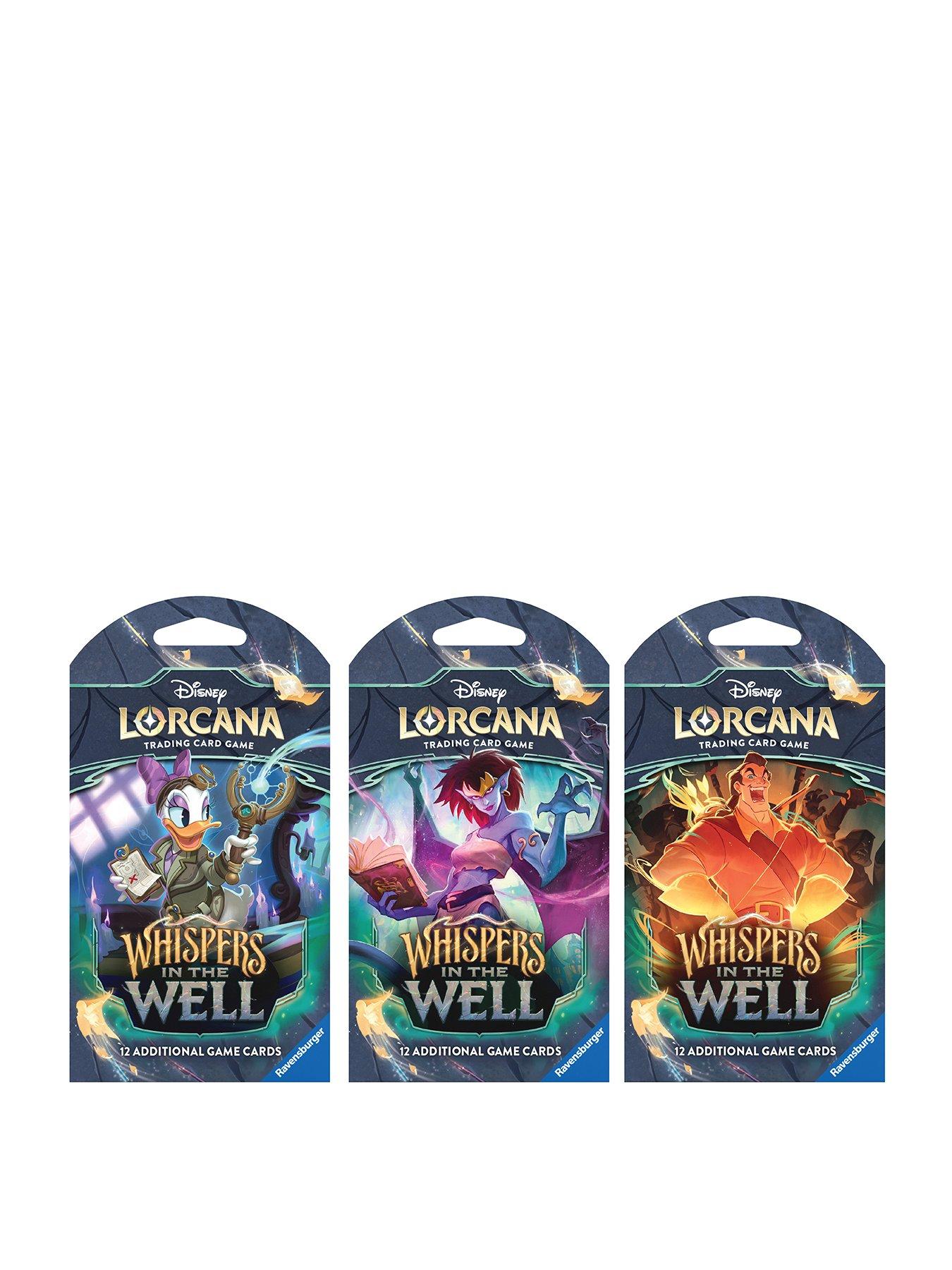 Disney Disney Lorcana - 3 Pack of Sleeved Boosters (Whispers in the Well)