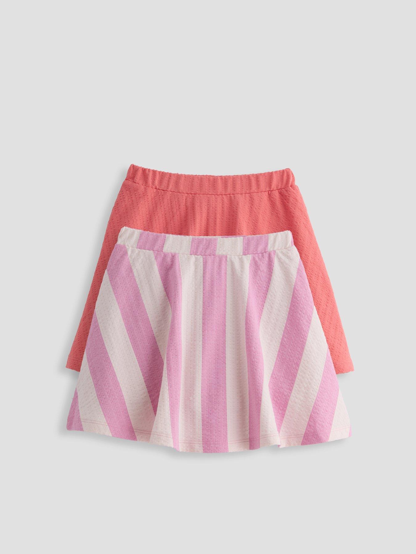 Image 1 of 5 of The Very Collection Girls 2 Pack Skater Skirts - Multi