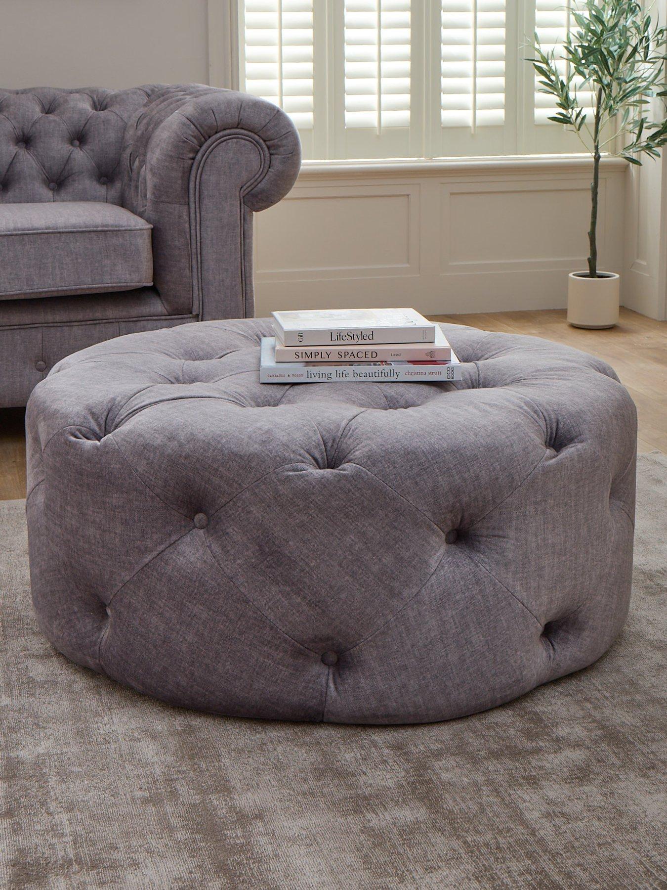 the-very-collection-laura-round-footstool-grey