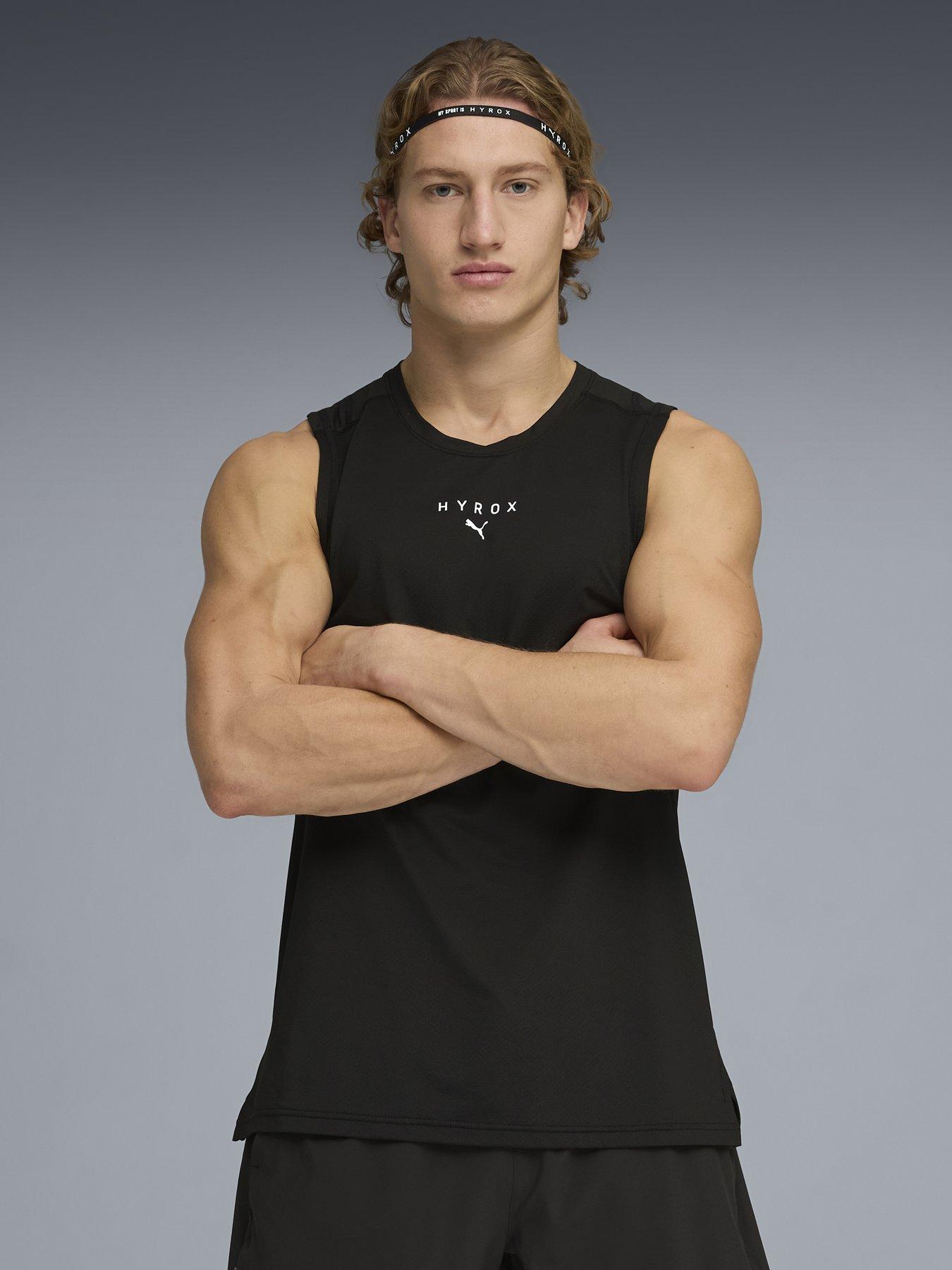 puma-mens-training-x-hyrox-dryelite-training-tank-blackfront