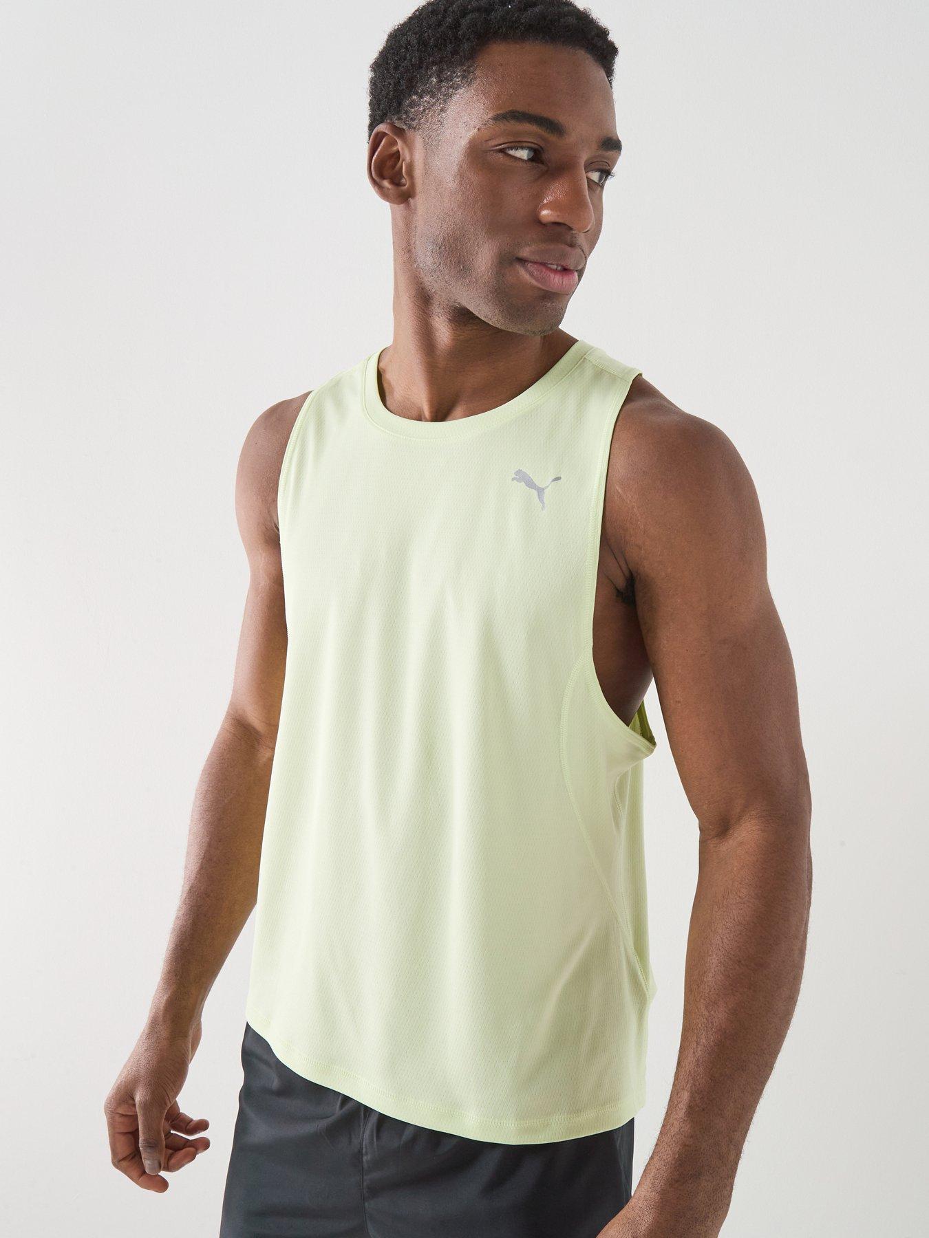 puma-mens-running-velocity-tank-yellowfront