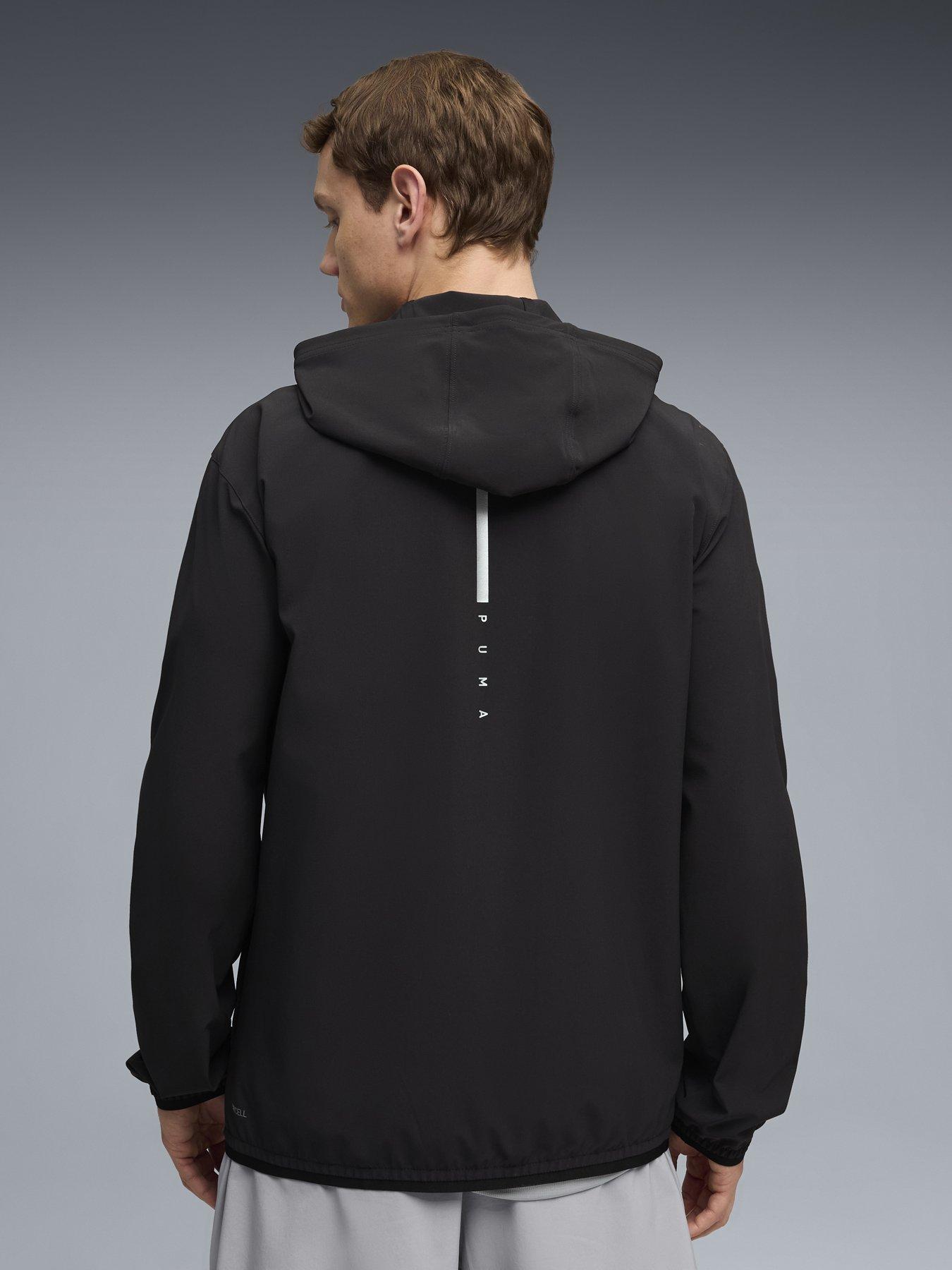 Image 2 of 6 of Puma Mens Training Pwr Stretch Woven Jacket - Black