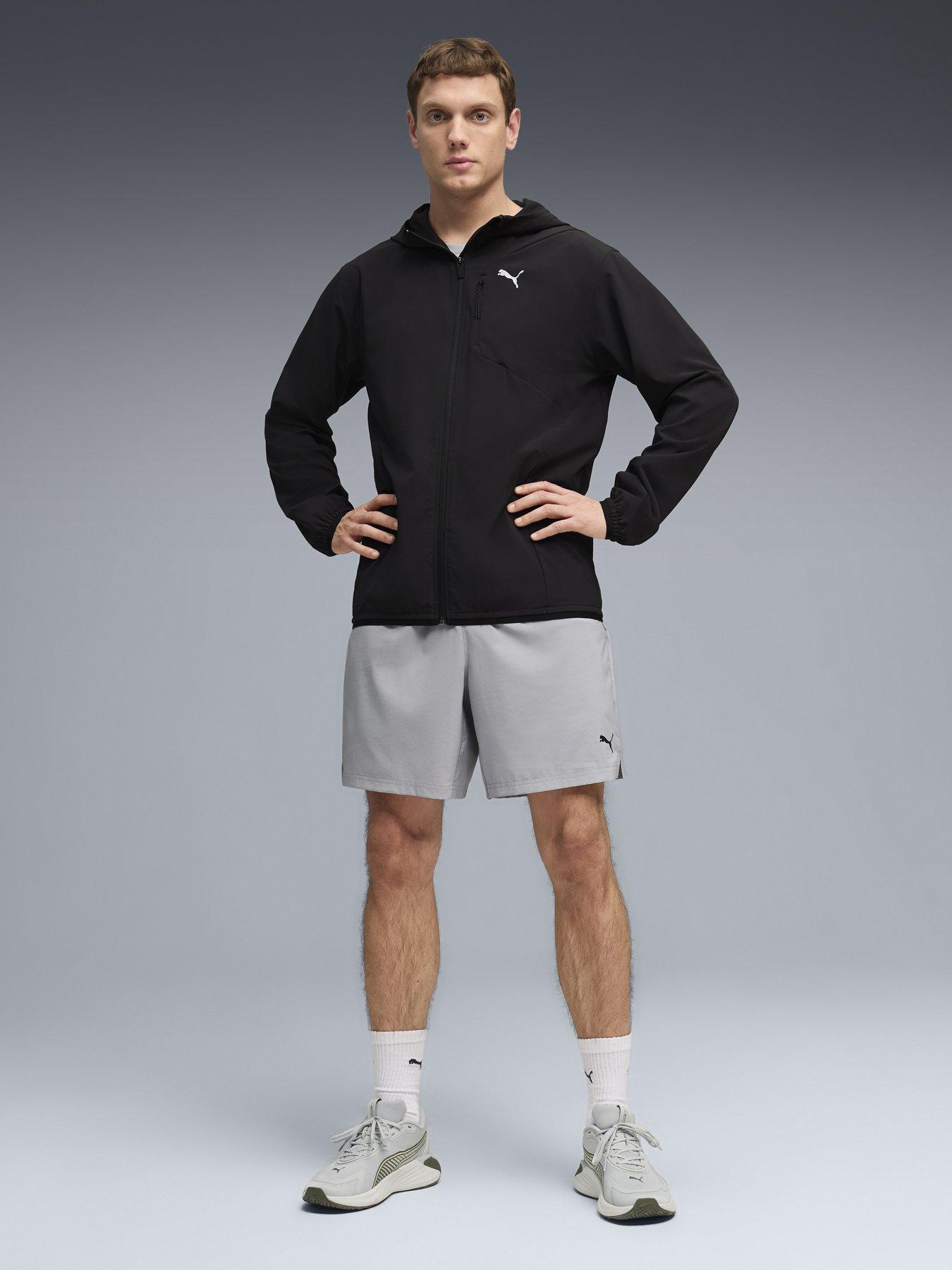 Image 3 of 6 of Puma Mens Training Pwr Stretch Woven Jacket - Black