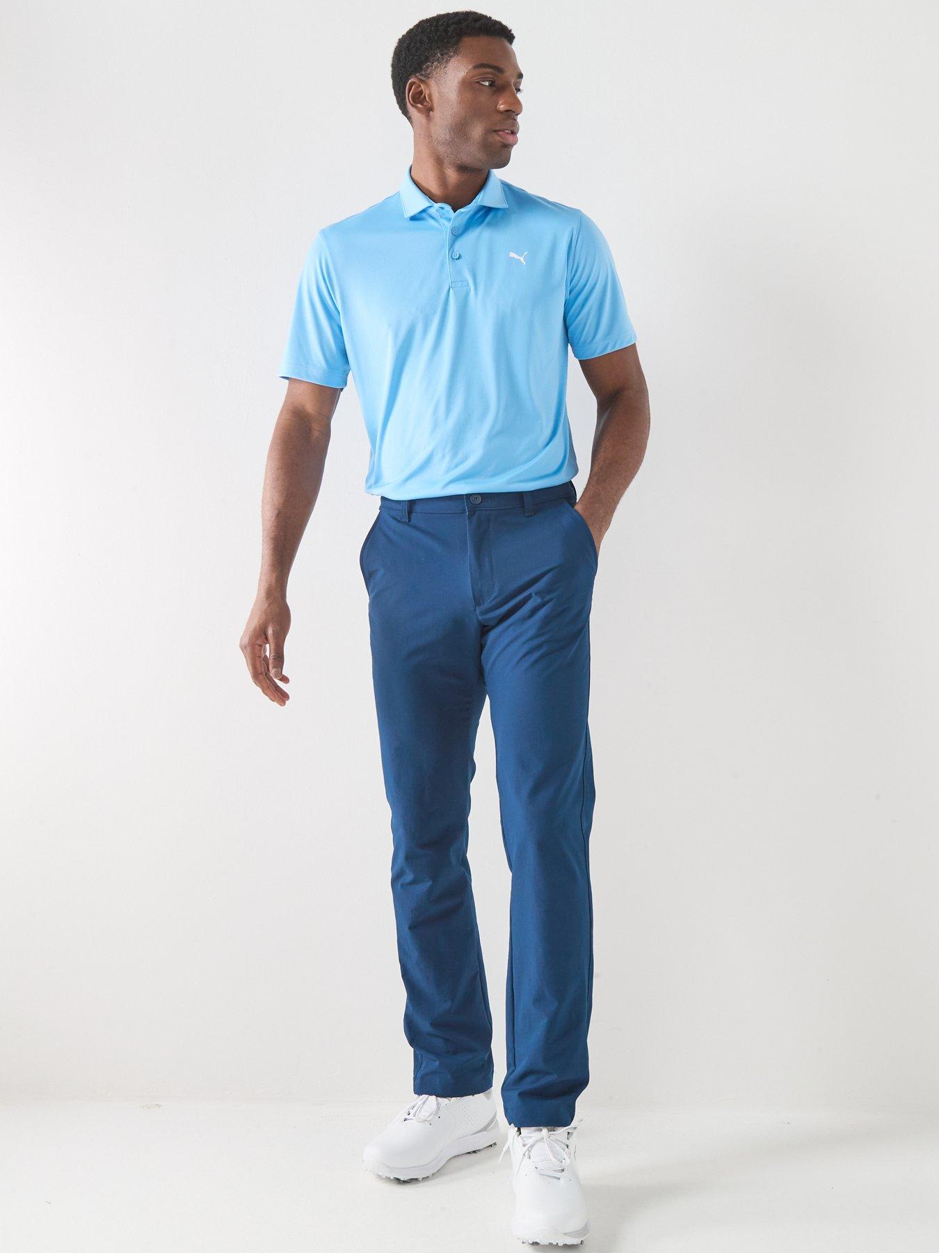 Image 3 of 4 of Puma Mens Golf Pure 3.0 Polo - Blue