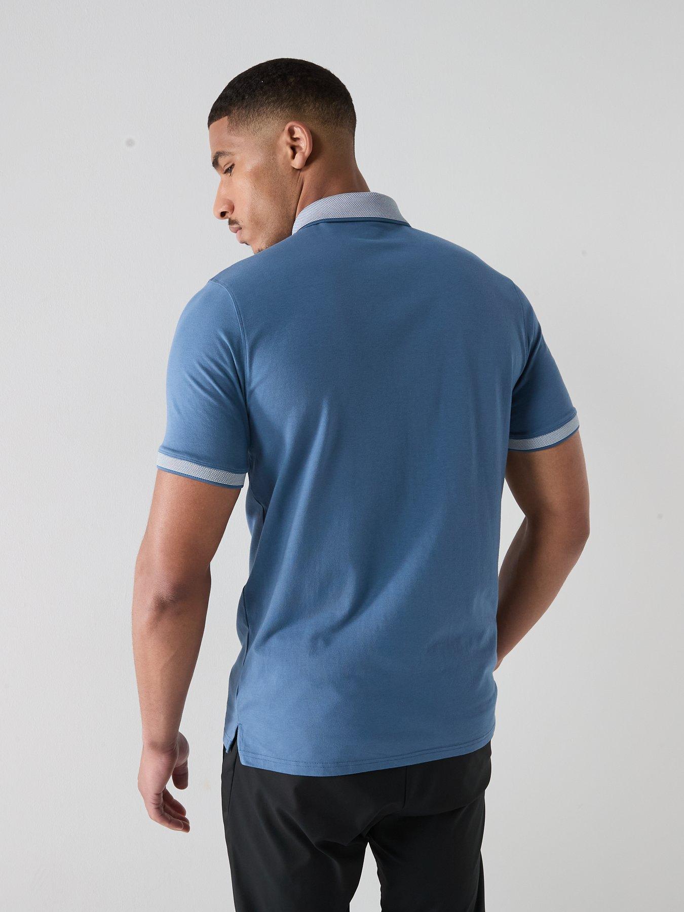 Image 2 of 5 of Puma Mens Golf Modalon Crafted Polo Shirt - Navy