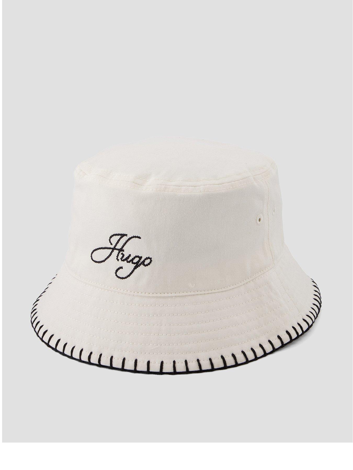HUGO Bayla Bucket Hat - White
