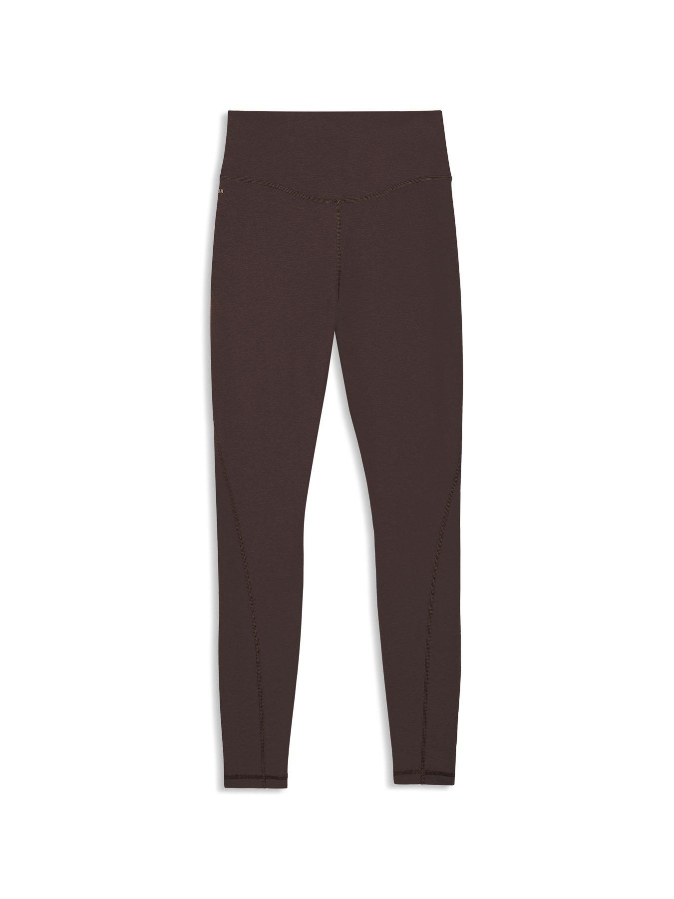 Image 5 of 5 of Puma Womens Training Cloudspun High Waist Tights - Brown