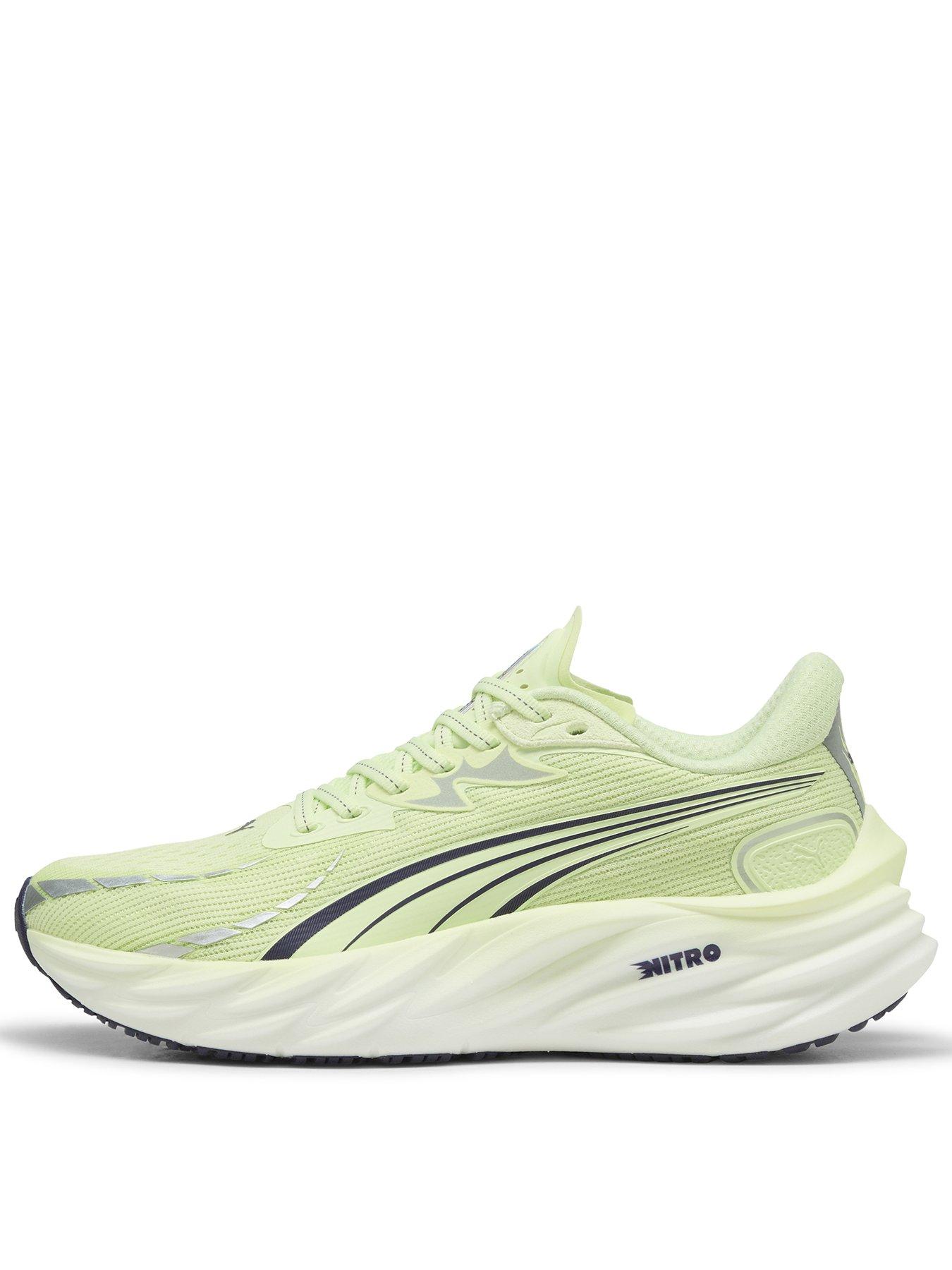 Image 1 of 6 of Puma Womens Running Velocity Nitro 4 Trainers - Yellow