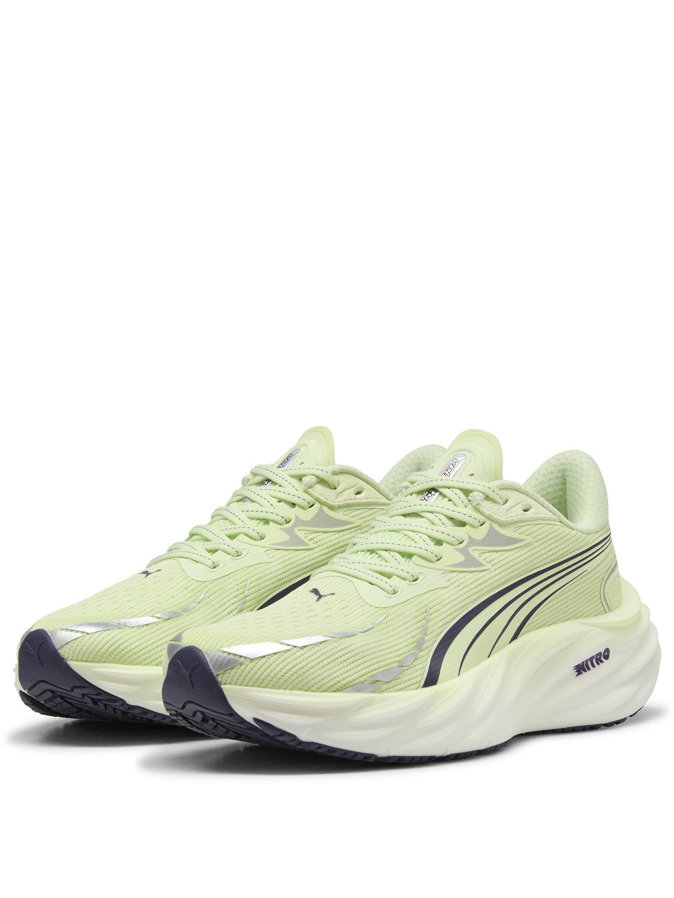 Image 2 of 6 of Puma Womens Running Velocity Nitro 4 Trainers - Yellow