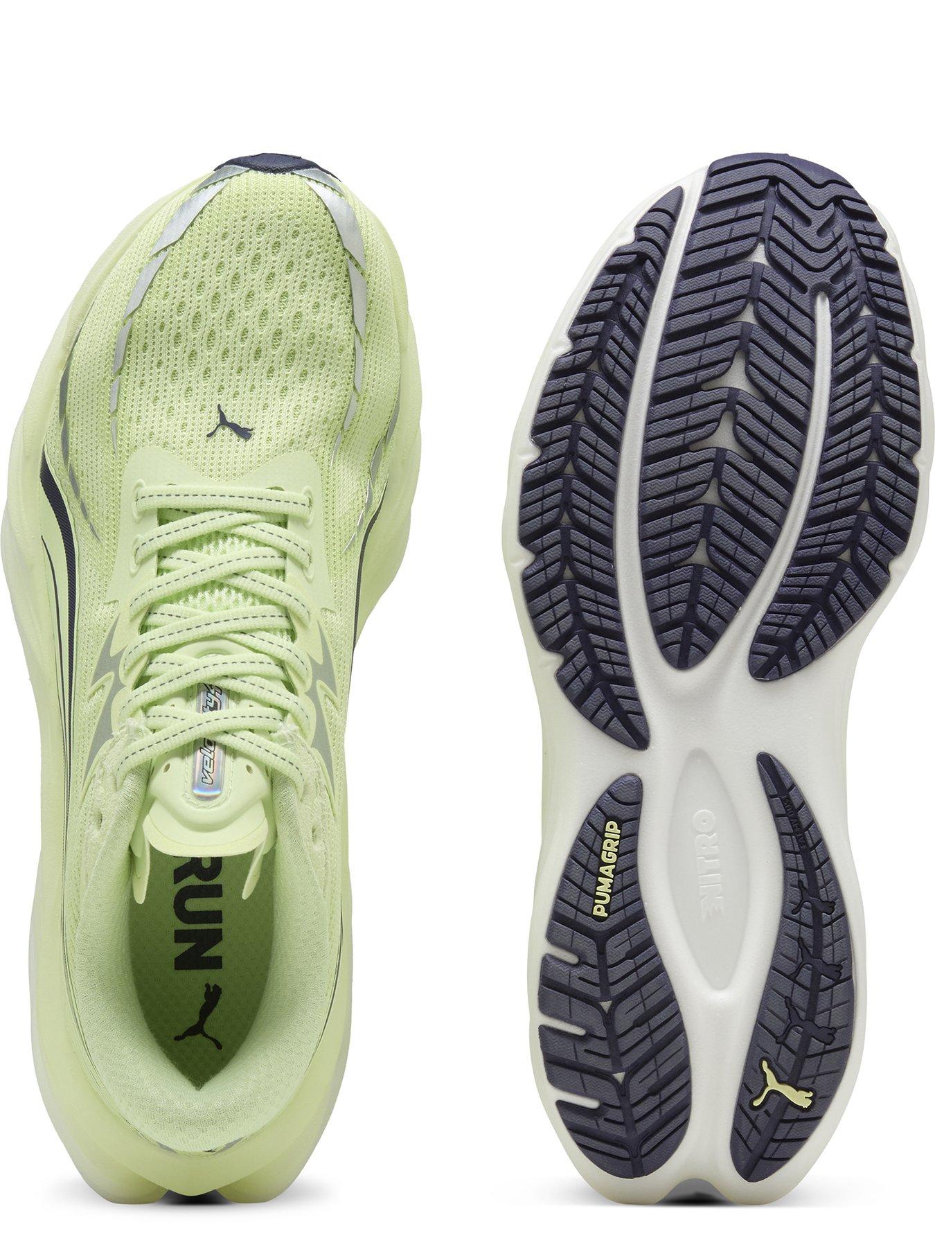 Image 3 of 6 of Puma Womens Running Velocity Nitro 4 Trainers - Yellow